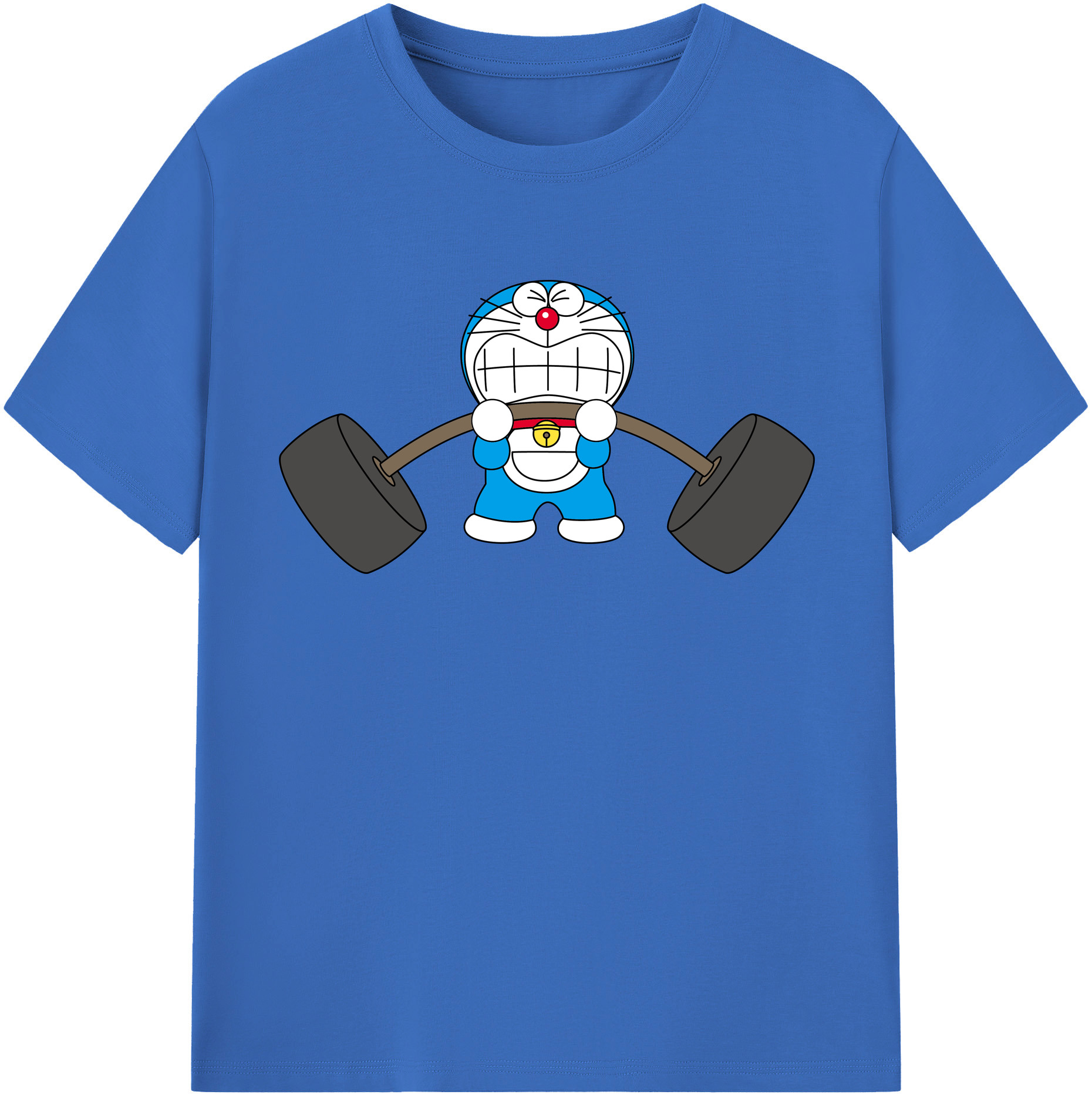 （画像用） ドラえもん Doraemon 綿100％半袖Tシャツ（フロントプリント）