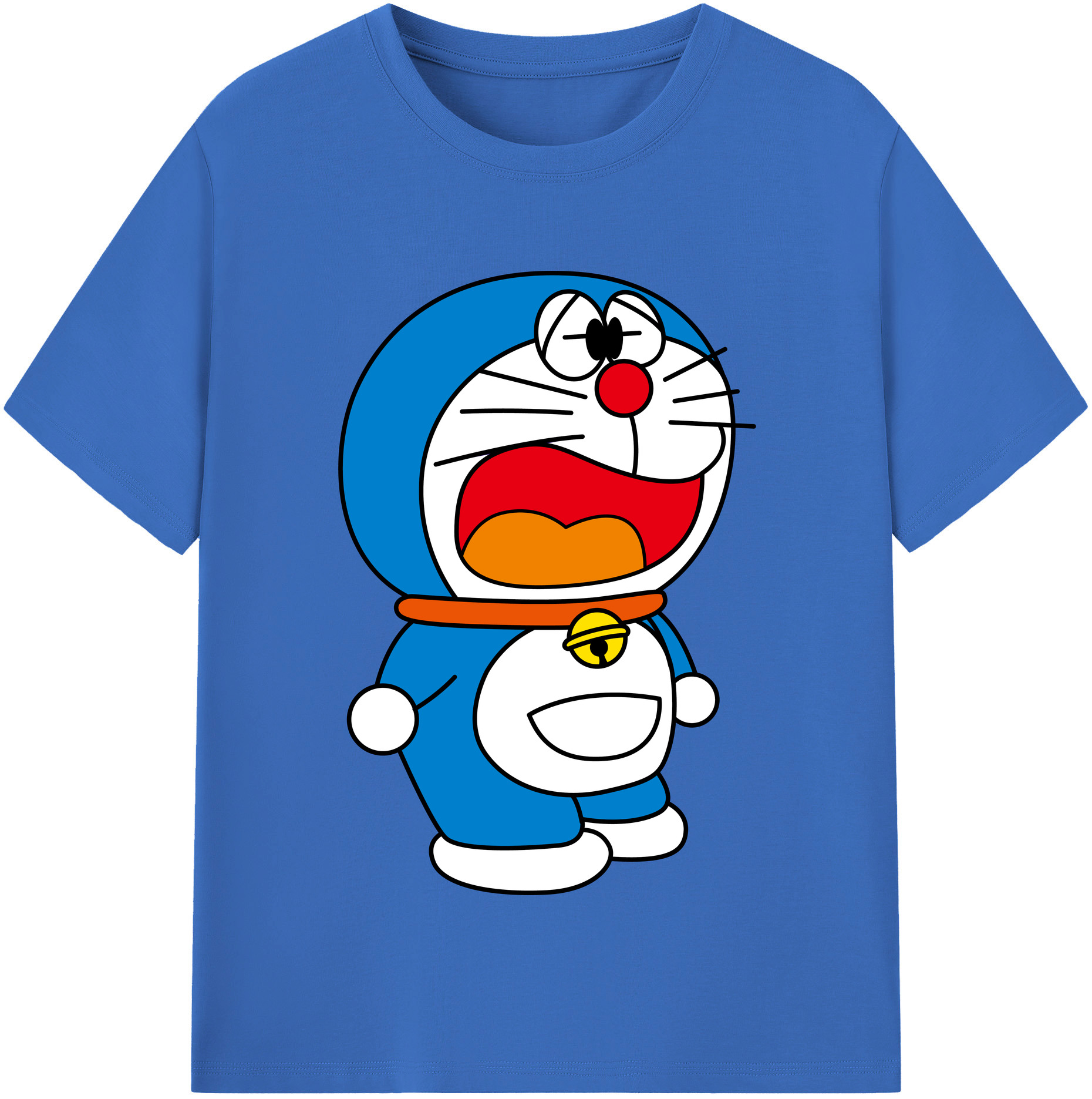 （画像用） ドラえもん Doraemon 綿100％半袖Tシャツ（フロントプリント）