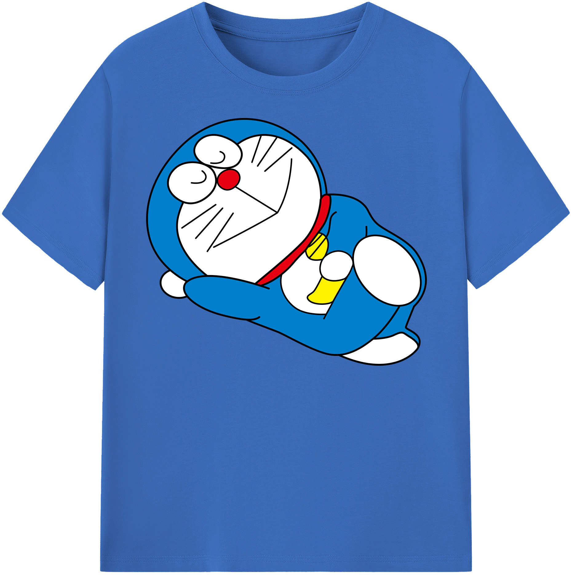 （画像用） ドラえもん Doraemon 綿100％半袖Tシャツ（フロントプリント）
