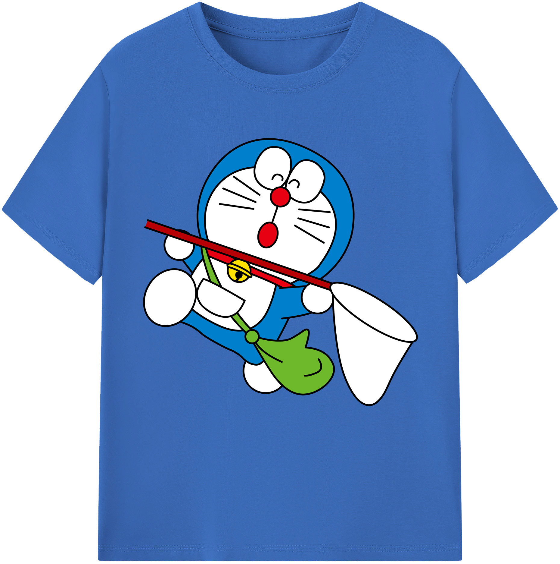 （画像用） ドラえもん Doraemon 綿100％半袖Tシャツ（フロントプリント）
