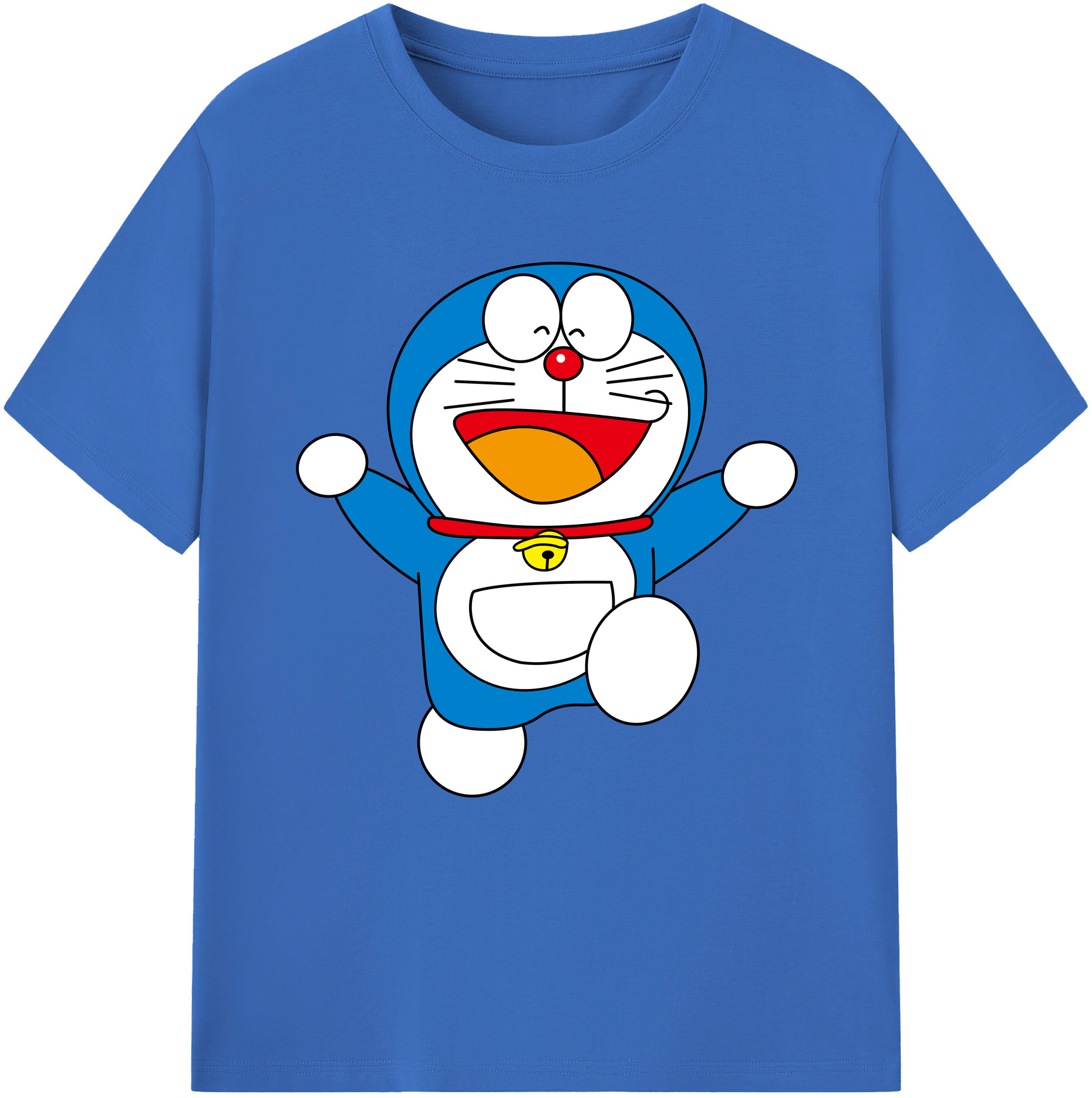 （画像用） ドラえもん Doraemon 綿100％半袖Tシャツ（フロントプリント）