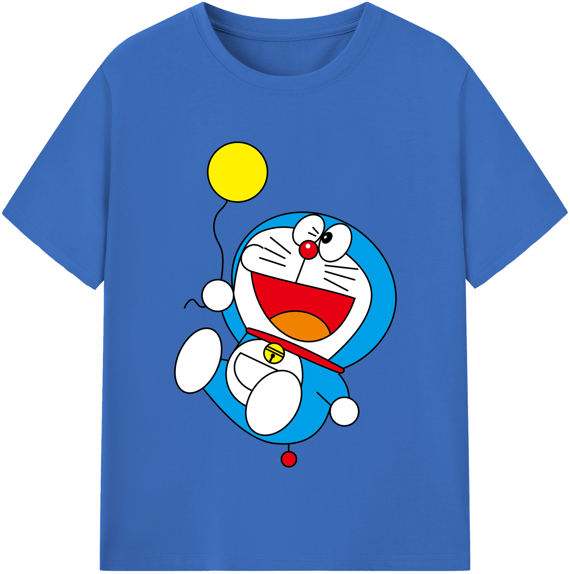 （画像用） ドラえもん Doraemon 綿100％半袖Tシャツ（フロントプリント）