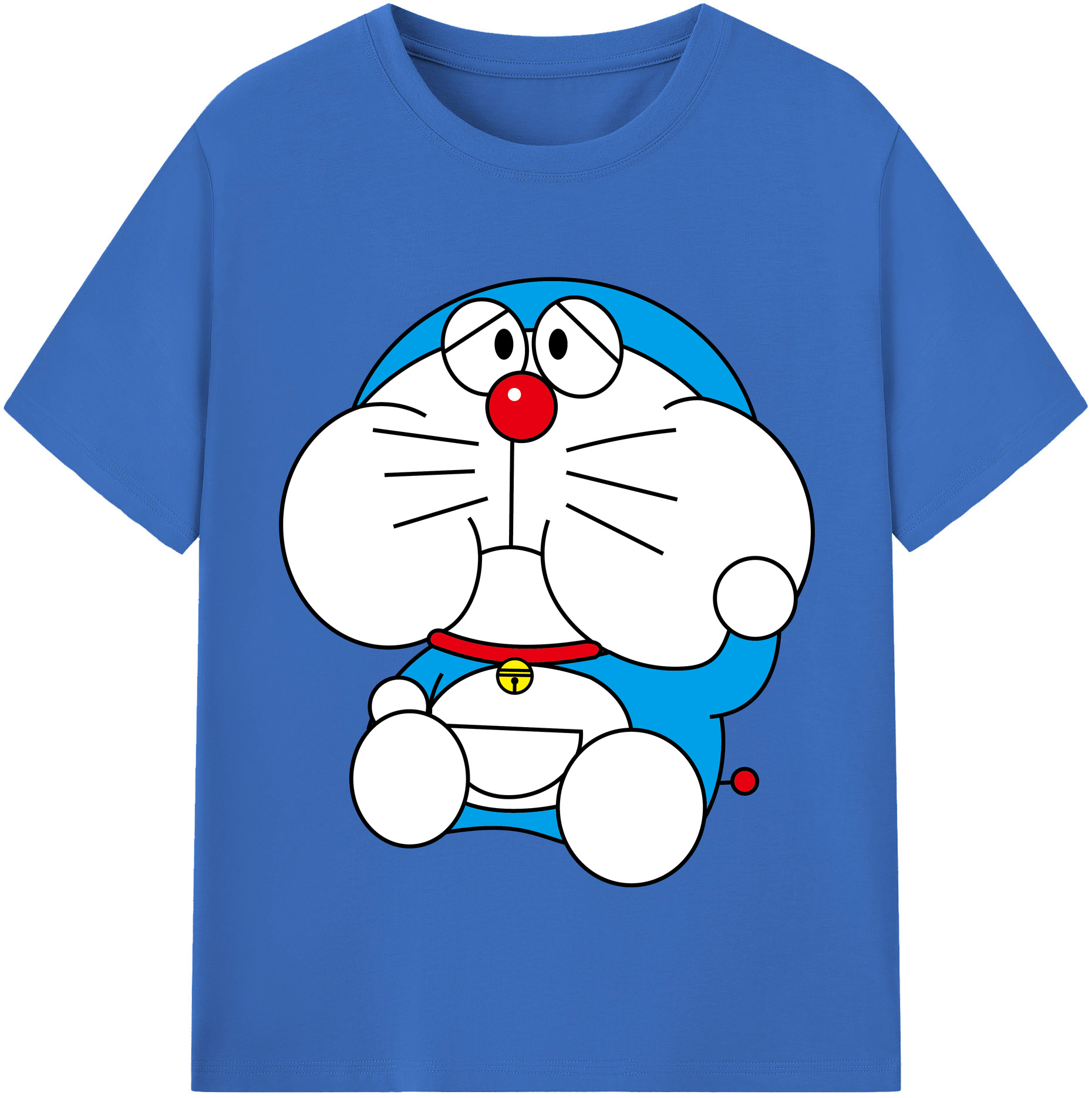 （画像用） ドラえもん Doraemon 綿100％半袖Tシャツ（フロントプリント）