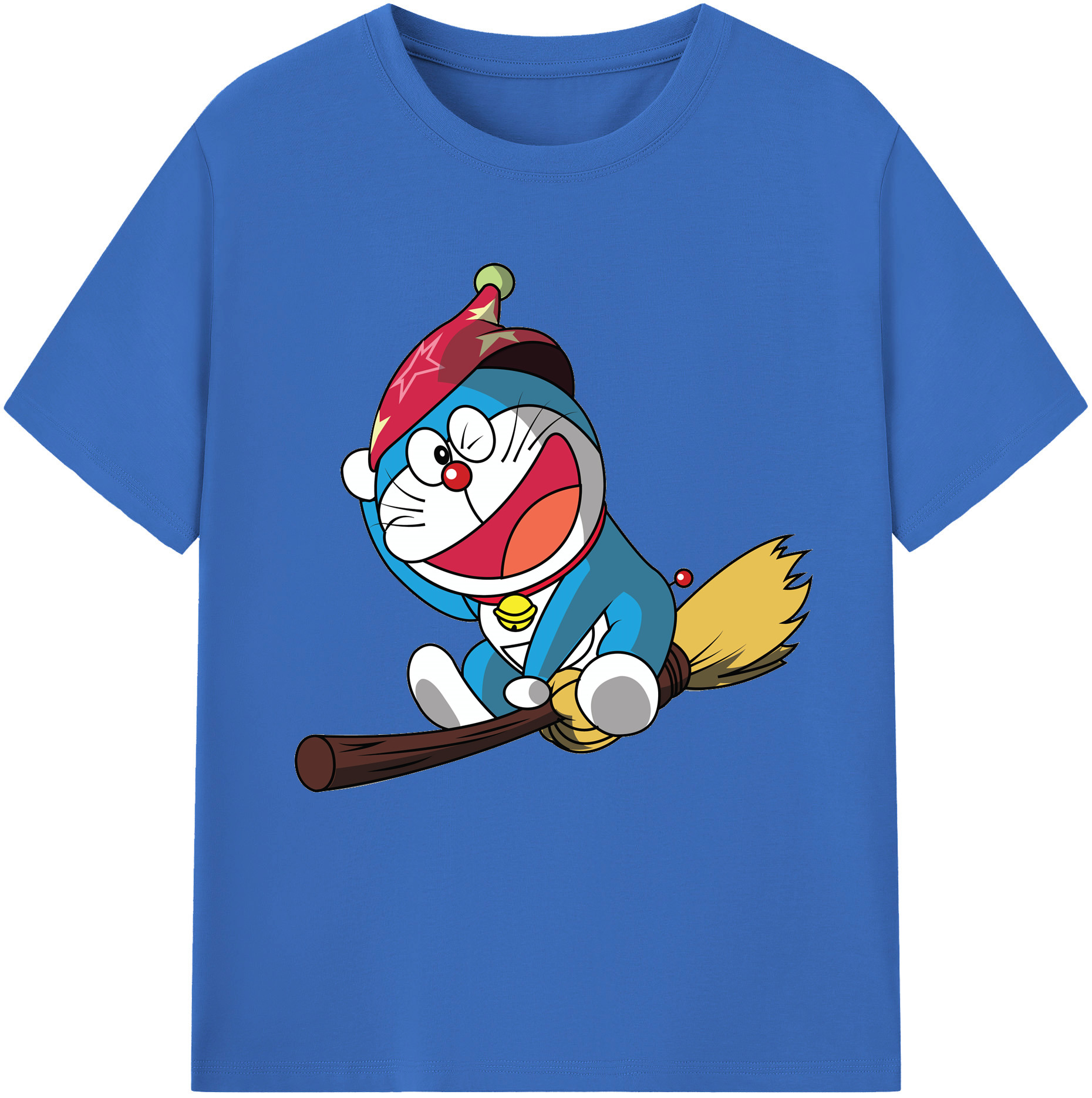 （画像用） ドラえもん Doraemon 綿100％半袖Tシャツ（フロントプリント）