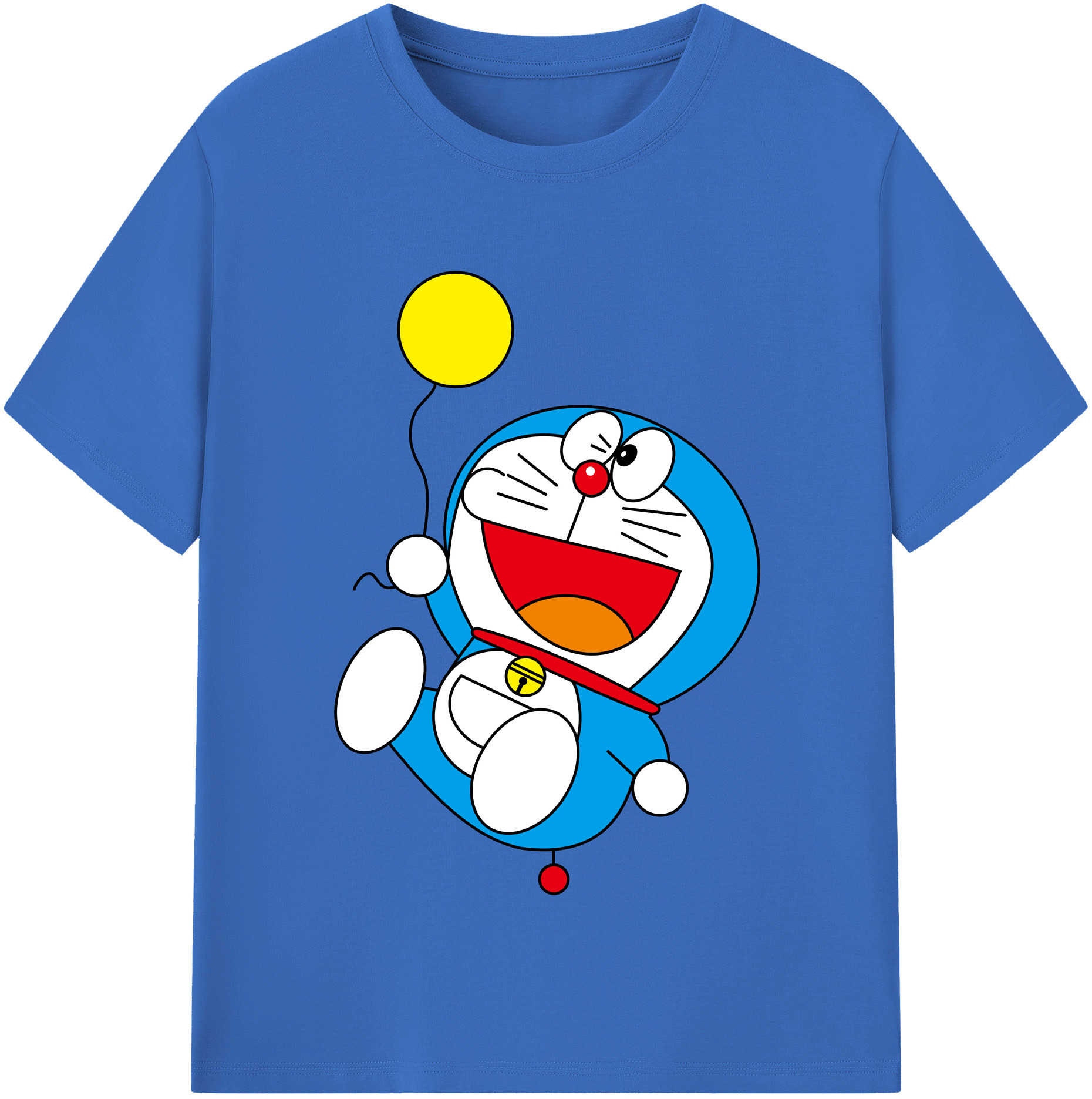 （画像用） ドラえもん Doraemon 綿100％半袖Tシャツ（フロントプリント）