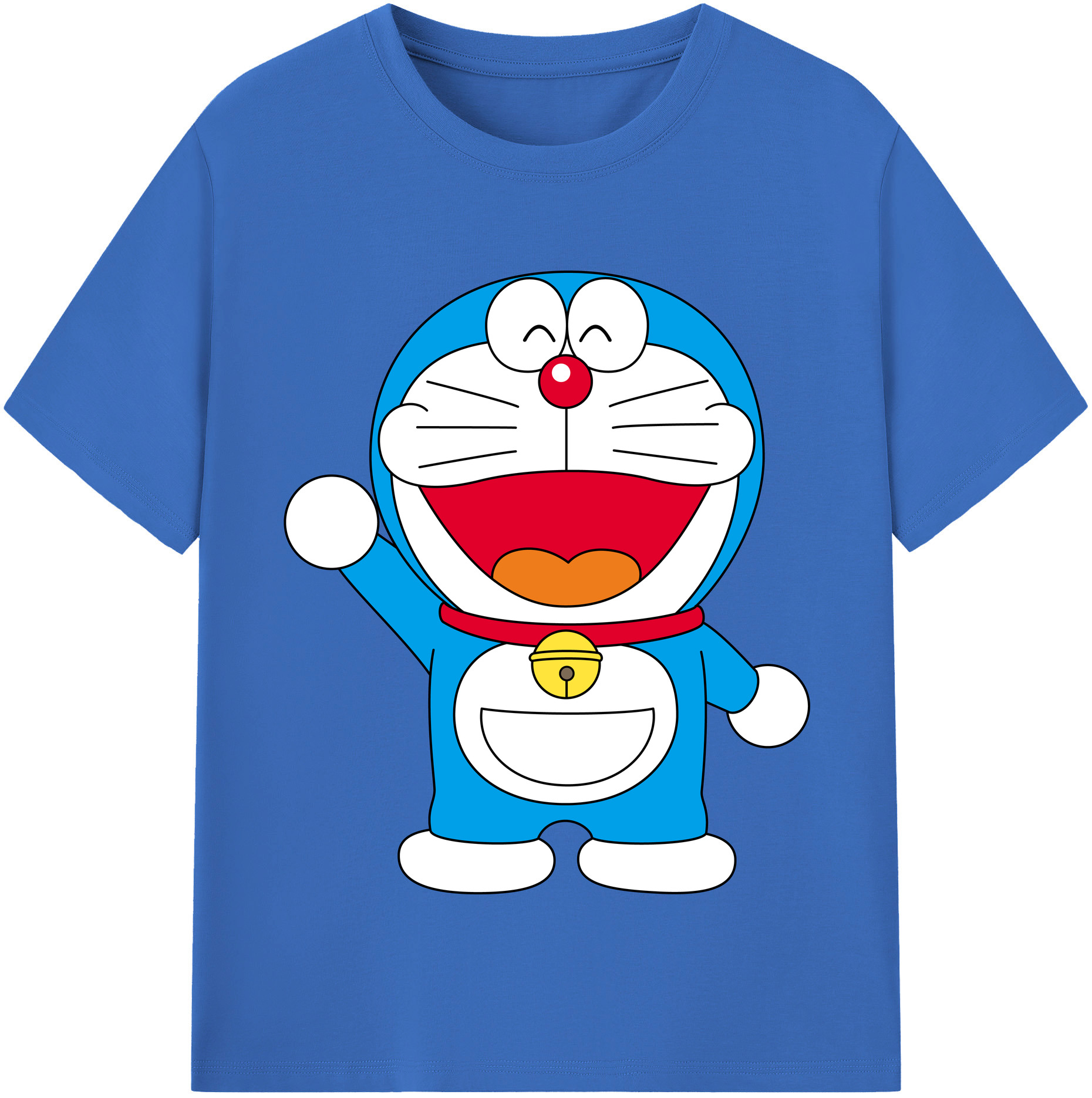 （画像用） ドラえもん Doraemon 綿100％半袖Tシャツ（フロントプリント）