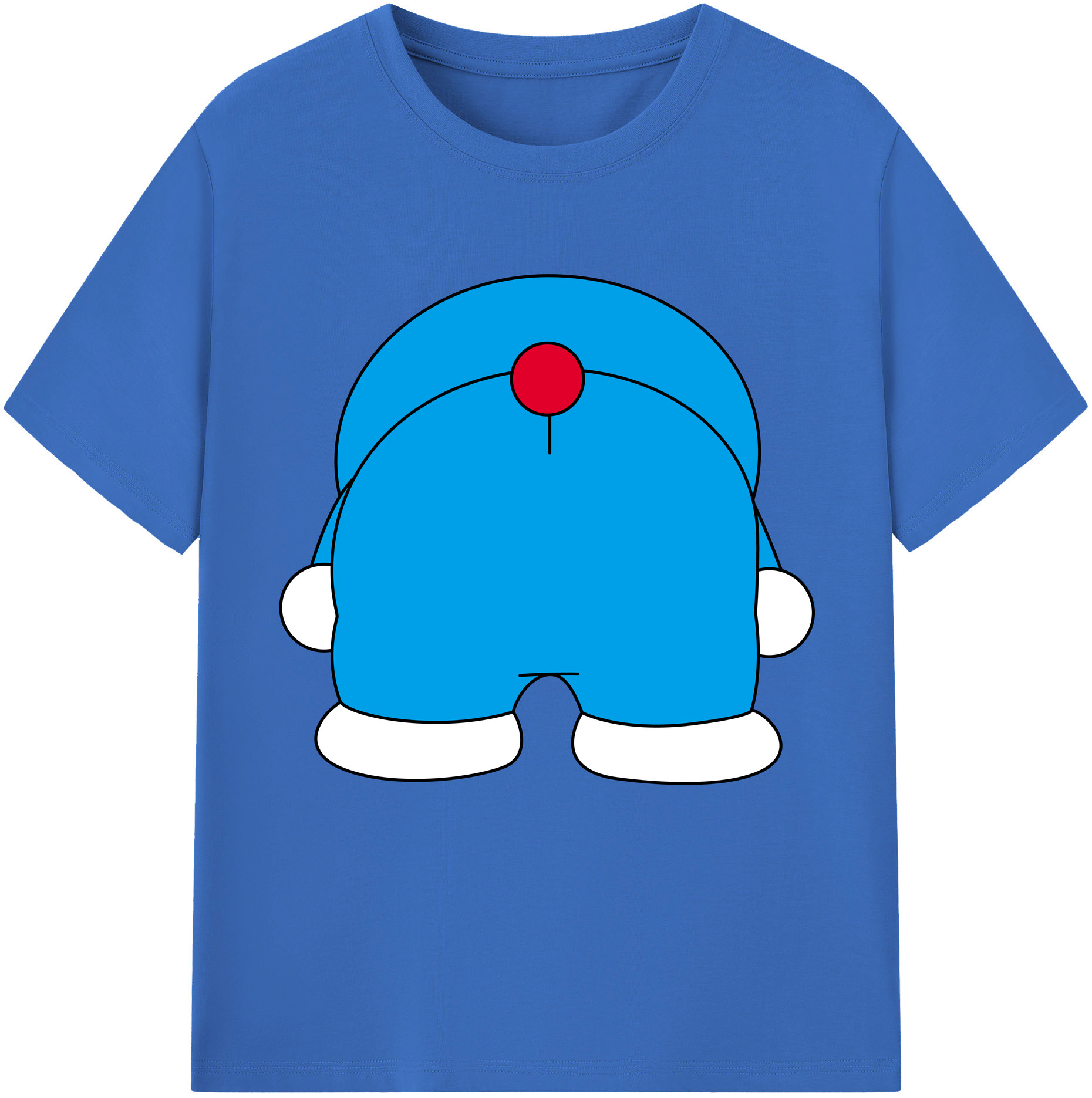 （画像用） ドラえもん Doraemon 綿100％半袖Tシャツ（フロントプリント）