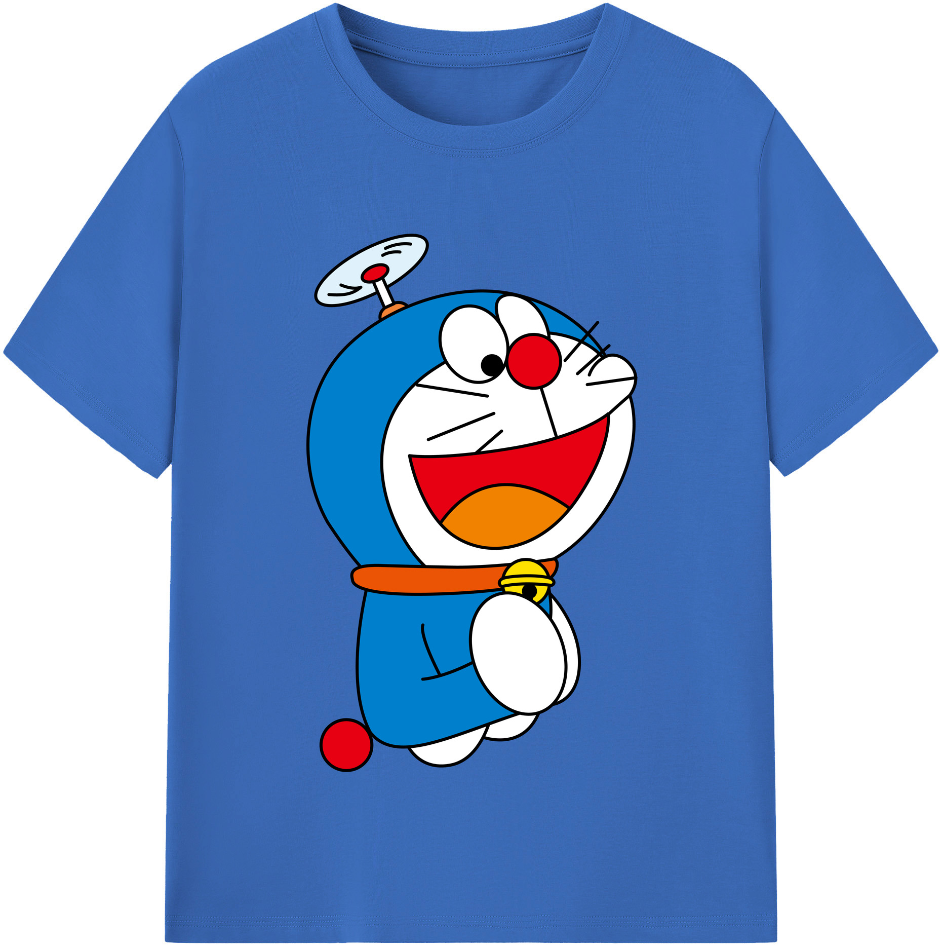 （画像用） ドラえもん Doraemon 綿100％半袖Tシャツ（フロントプリント）