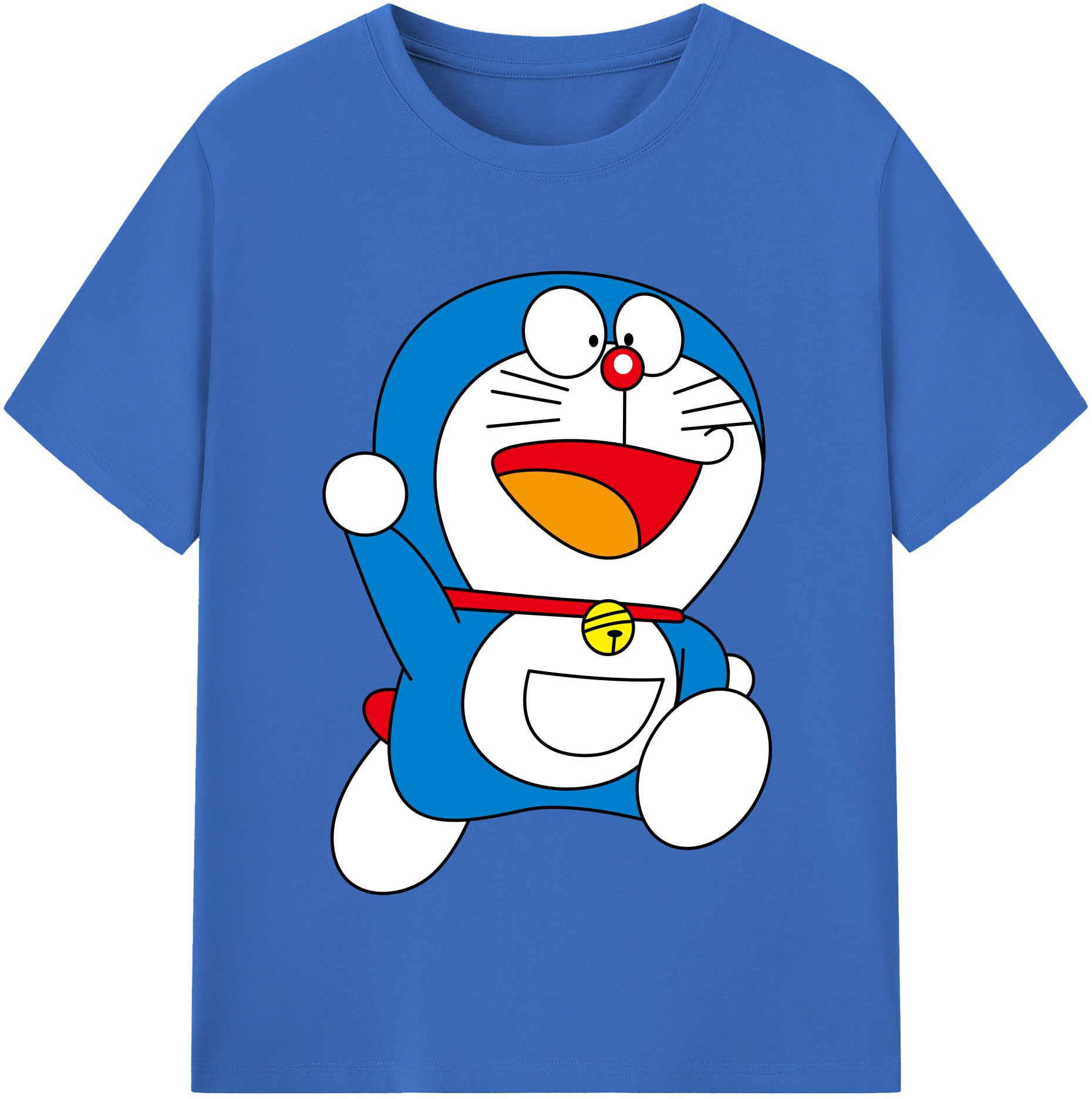 （画像用） ドラえもん Doraemon 綿100％半袖Tシャツ（フロントプリント）