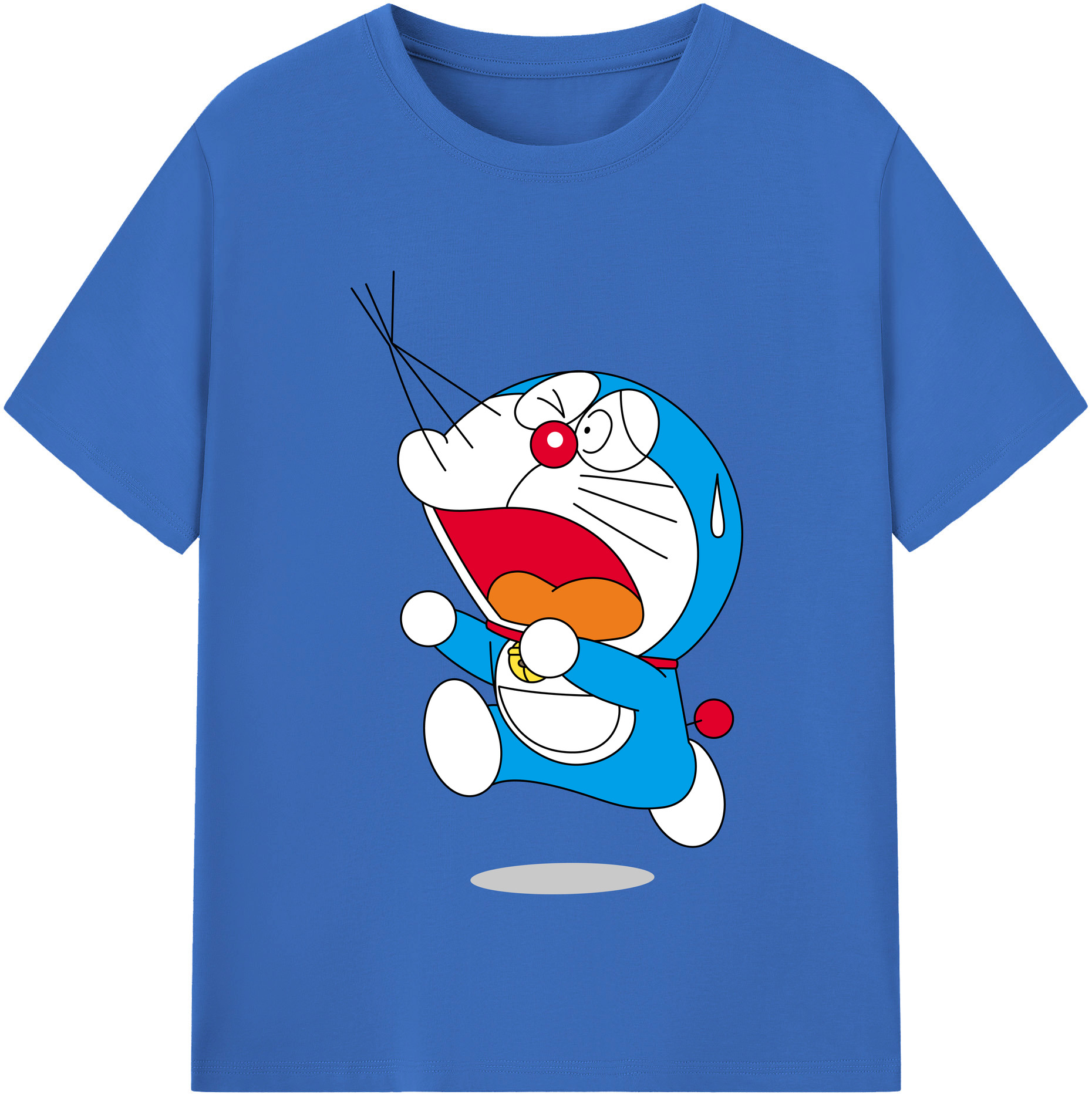 （画像用） ドラえもん Doraemon 綿100％半袖Tシャツ（フロントプリント）