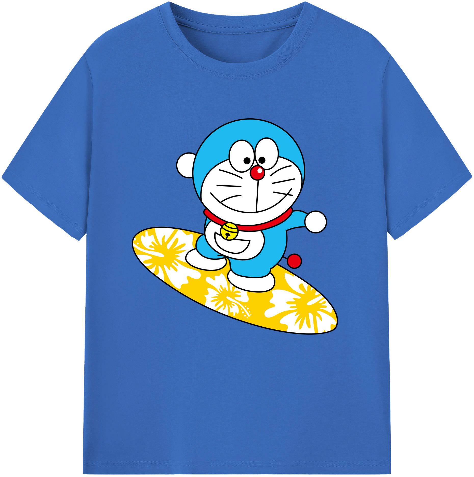 （画像用） ドラえもん Doraemon 綿100％半袖Tシャツ（フロントプリント）