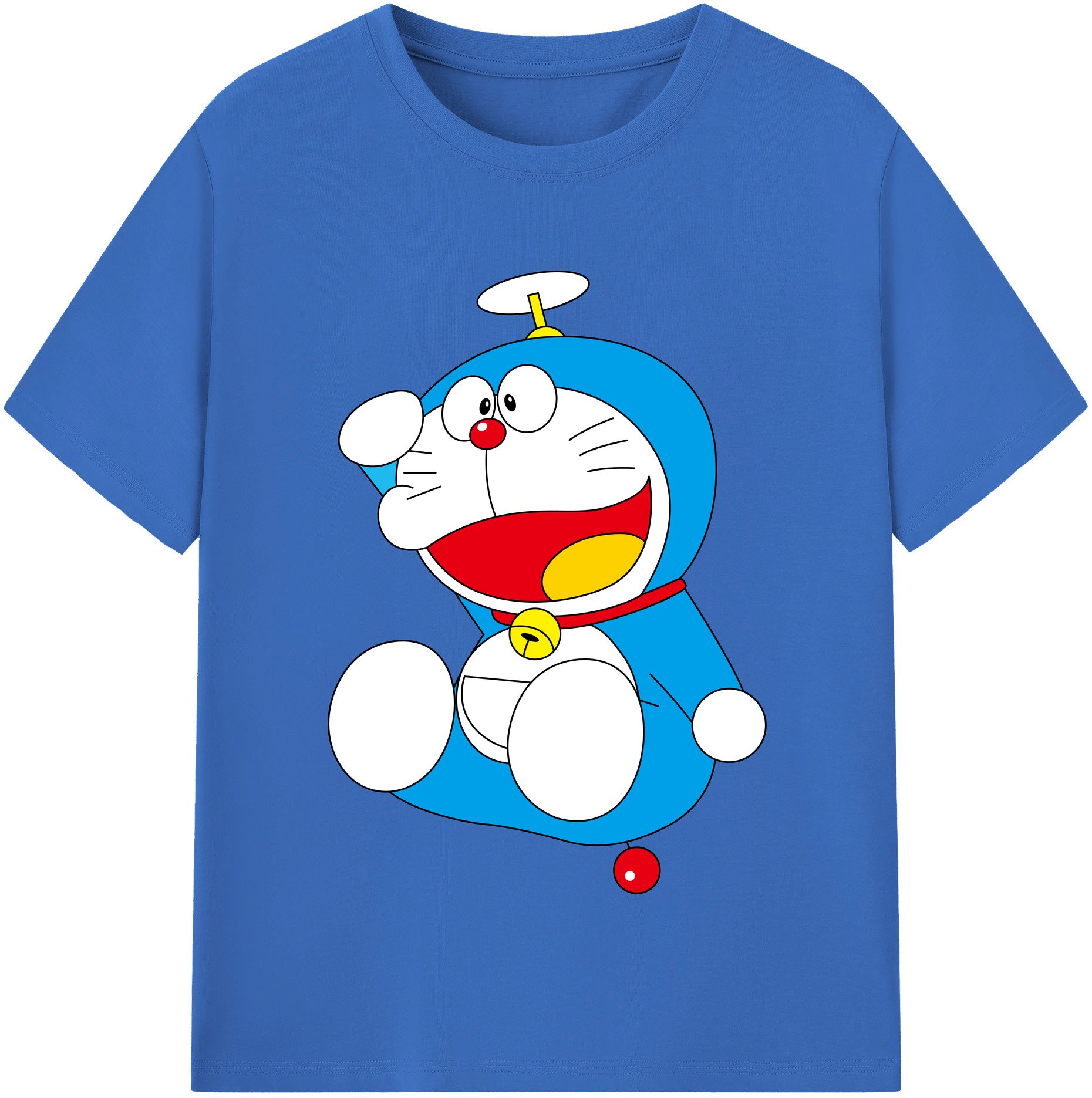 （画像用） ドラえもん Doraemon 綿100％半袖Tシャツ（フロントプリント）