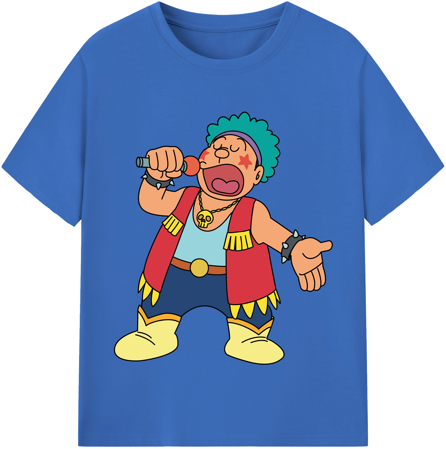 （画像用） ドラえもん 剛田武 Doraemon Gouta Takeshi 綿100％半袖Tシャツ（フロントプリント）
