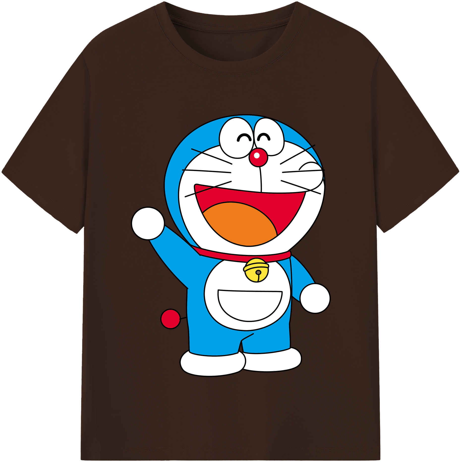 （画像用） ドラえもん Doraemon 綿100％半袖Tシャツ（フロントプリント）