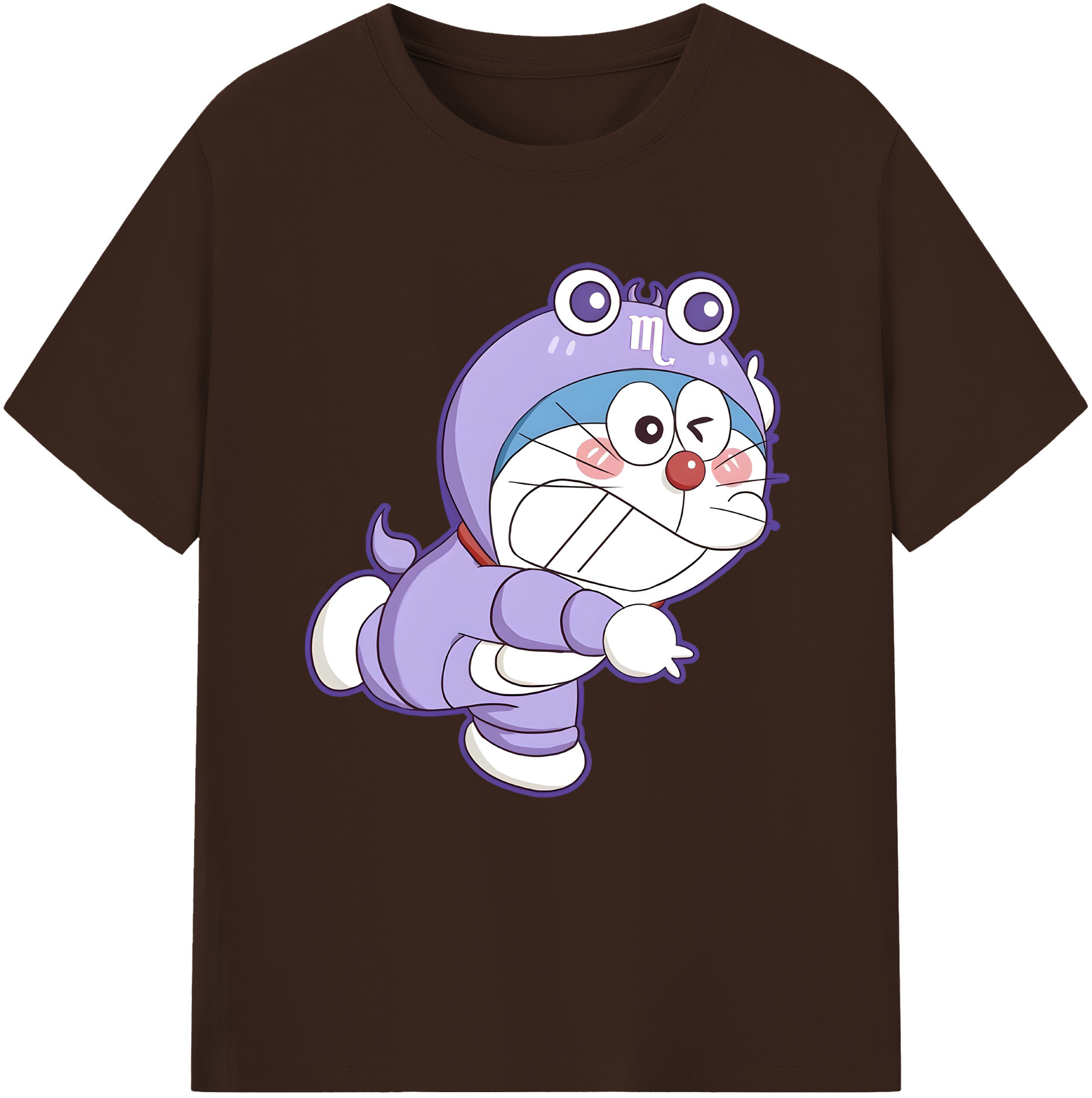（画像用） ドラえもん Doraemon 綿100％半袖Tシャツ（フロントプリント）