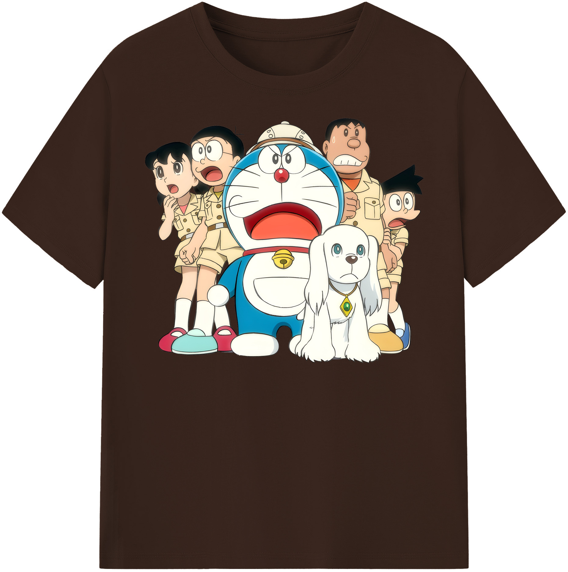 （画像用） ドラえもん Doraemon 綿100％半袖Tシャツ（フロントプリント）
