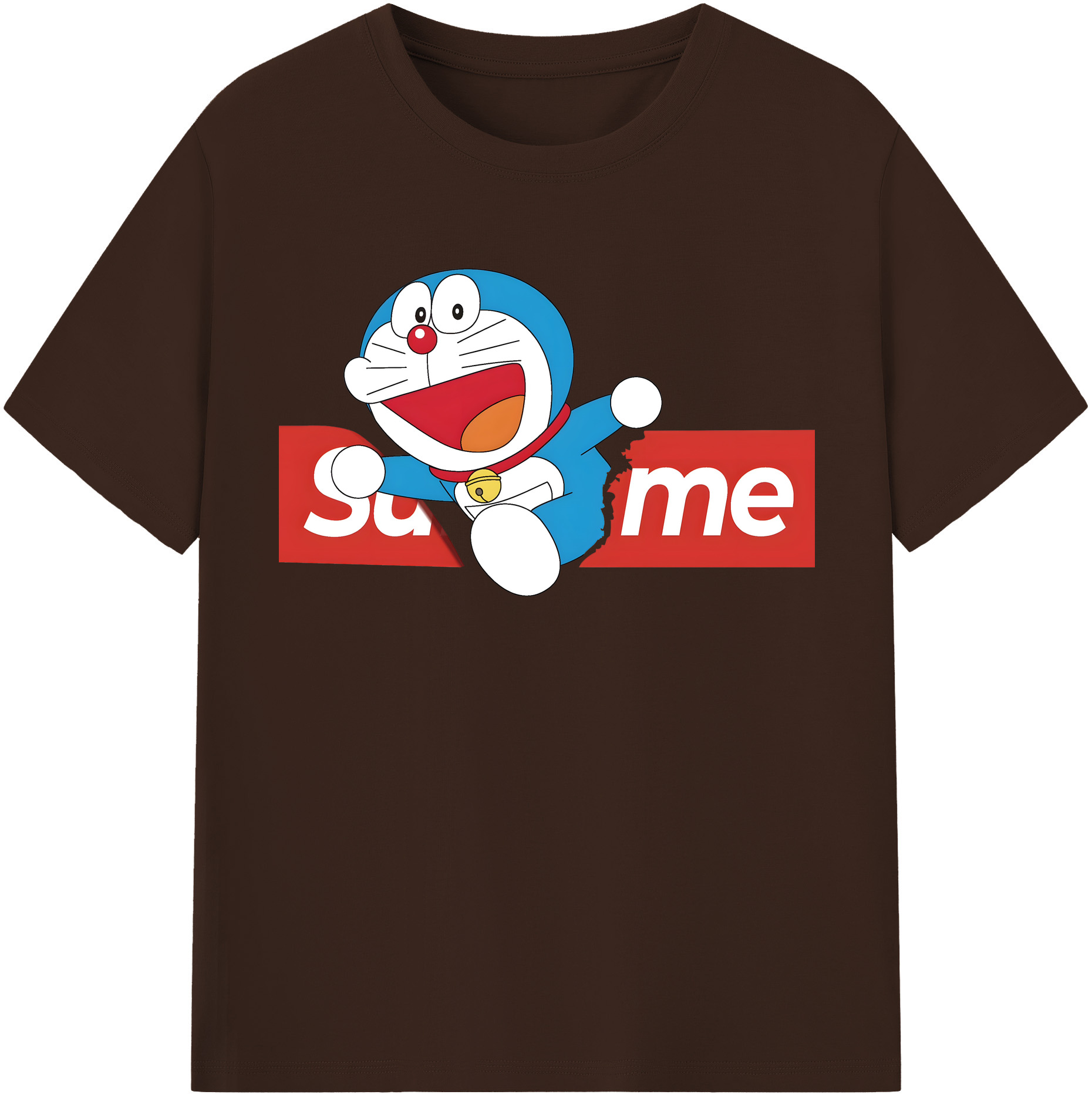（画像用） ドラえもん Doraemon 綿100％半袖Tシャツ（フロントプリント）