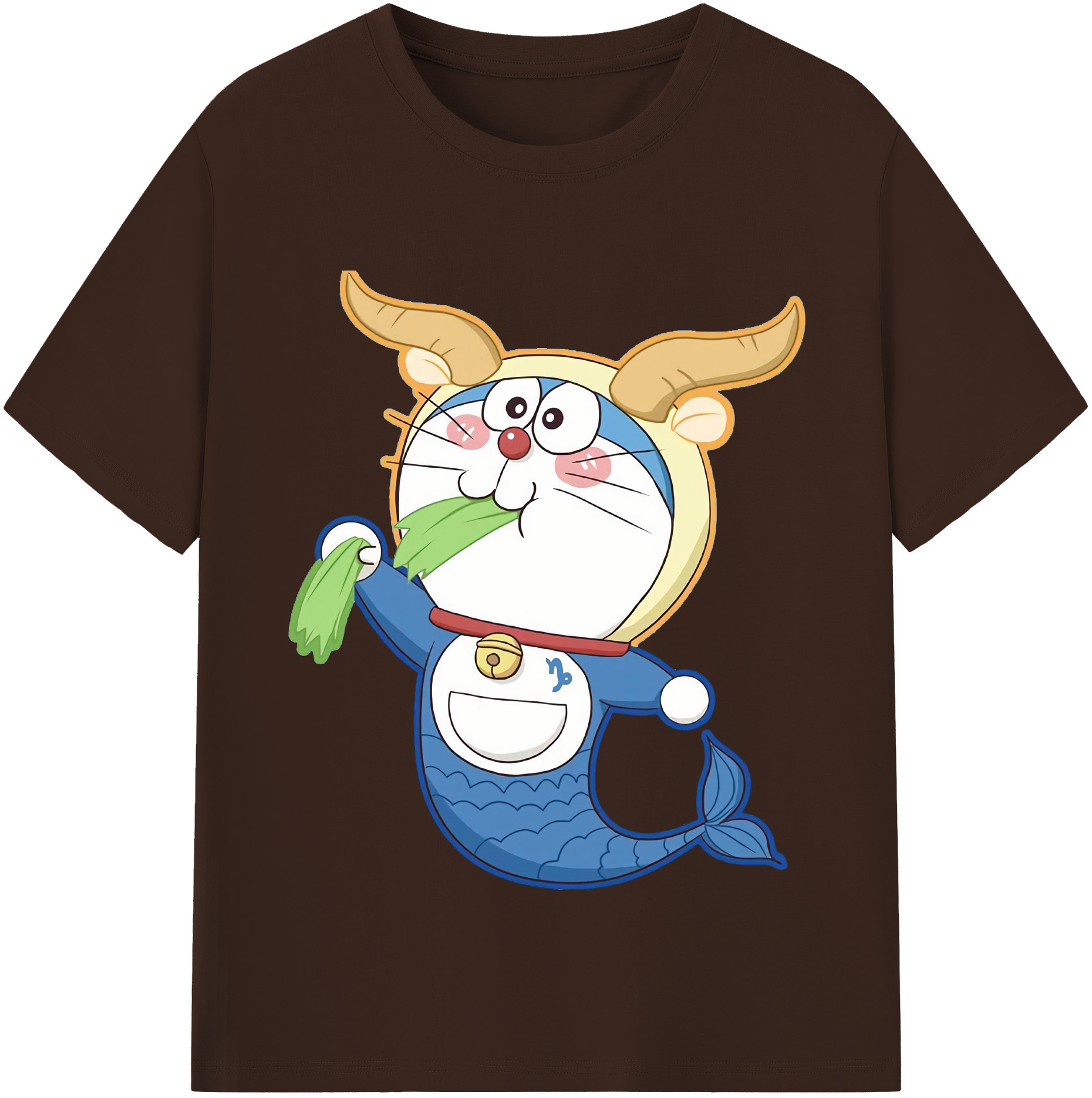 （画像用） ドラえもん Doraemon 綿100％半袖Tシャツ（フロントプリント）
