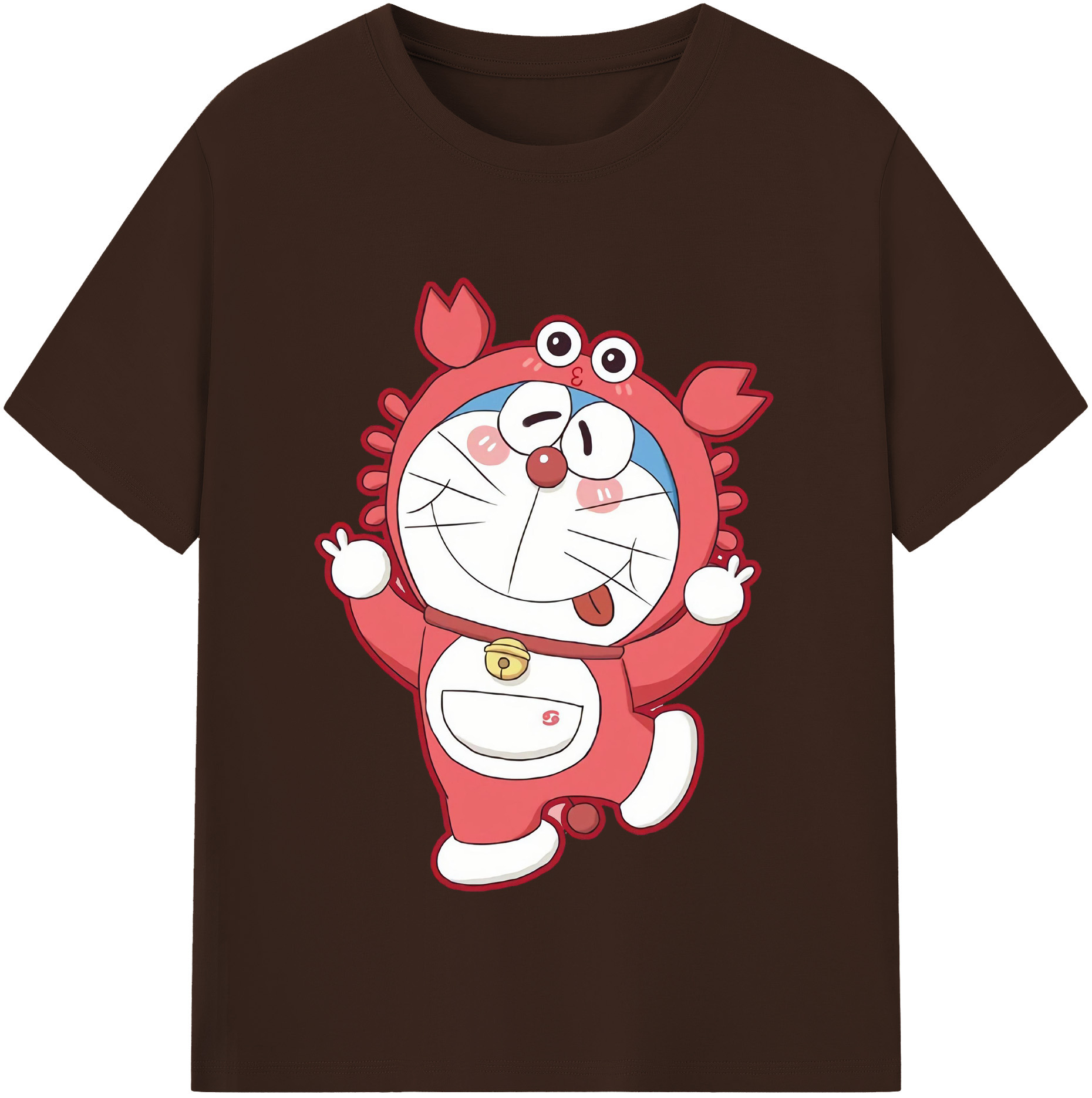 （画像用） ドラえもん Doraemon 綿100％半袖Tシャツ（フロントプリント）