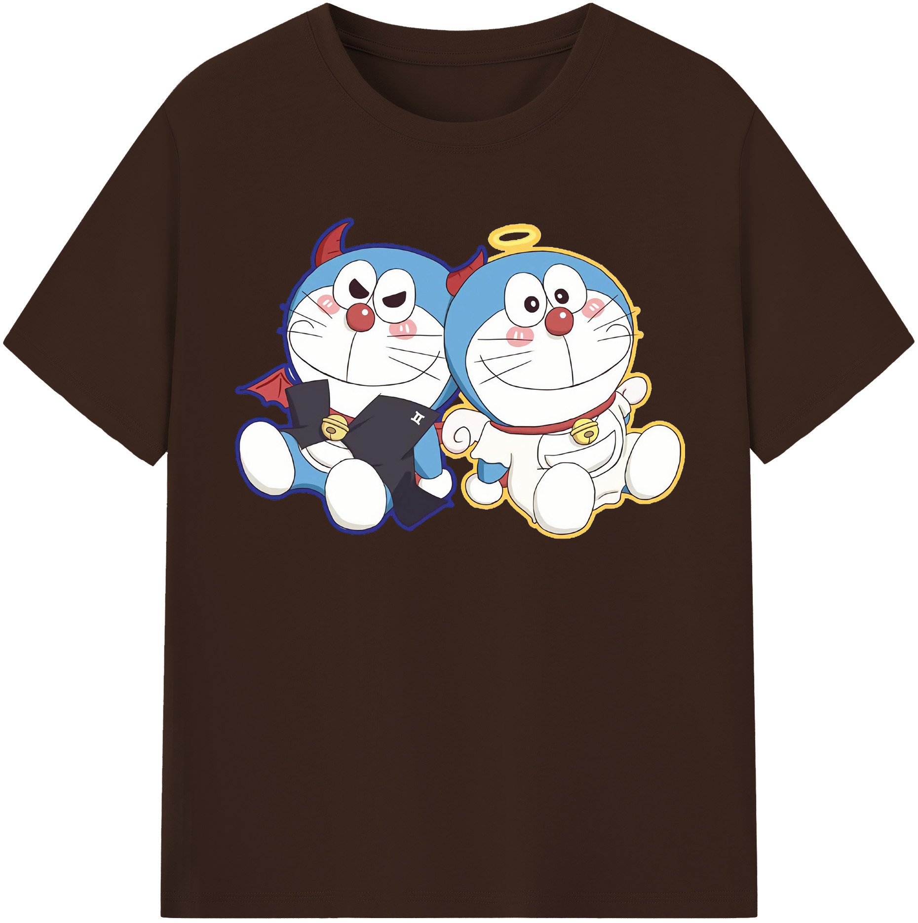 （画像用） ドラえもん Doraemon 綿100％半袖Tシャツ（フロントプリント）