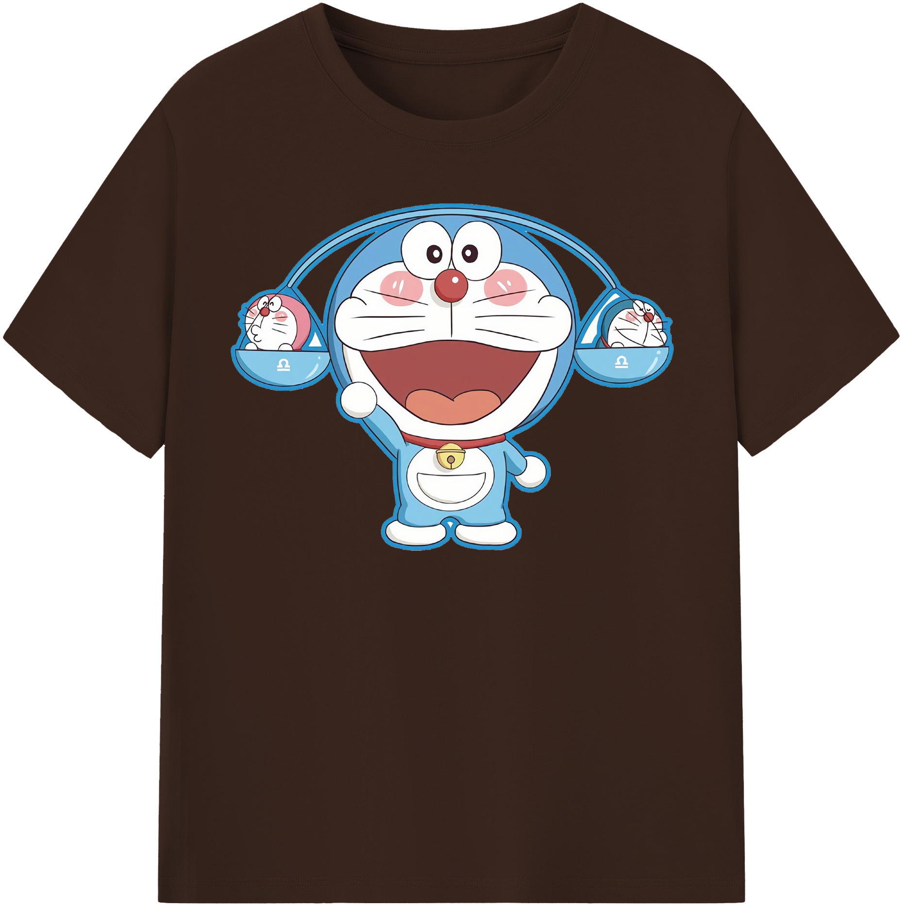 （画像用） ドラえもん Doraemon 綿100％半袖Tシャツ（フロントプリント）