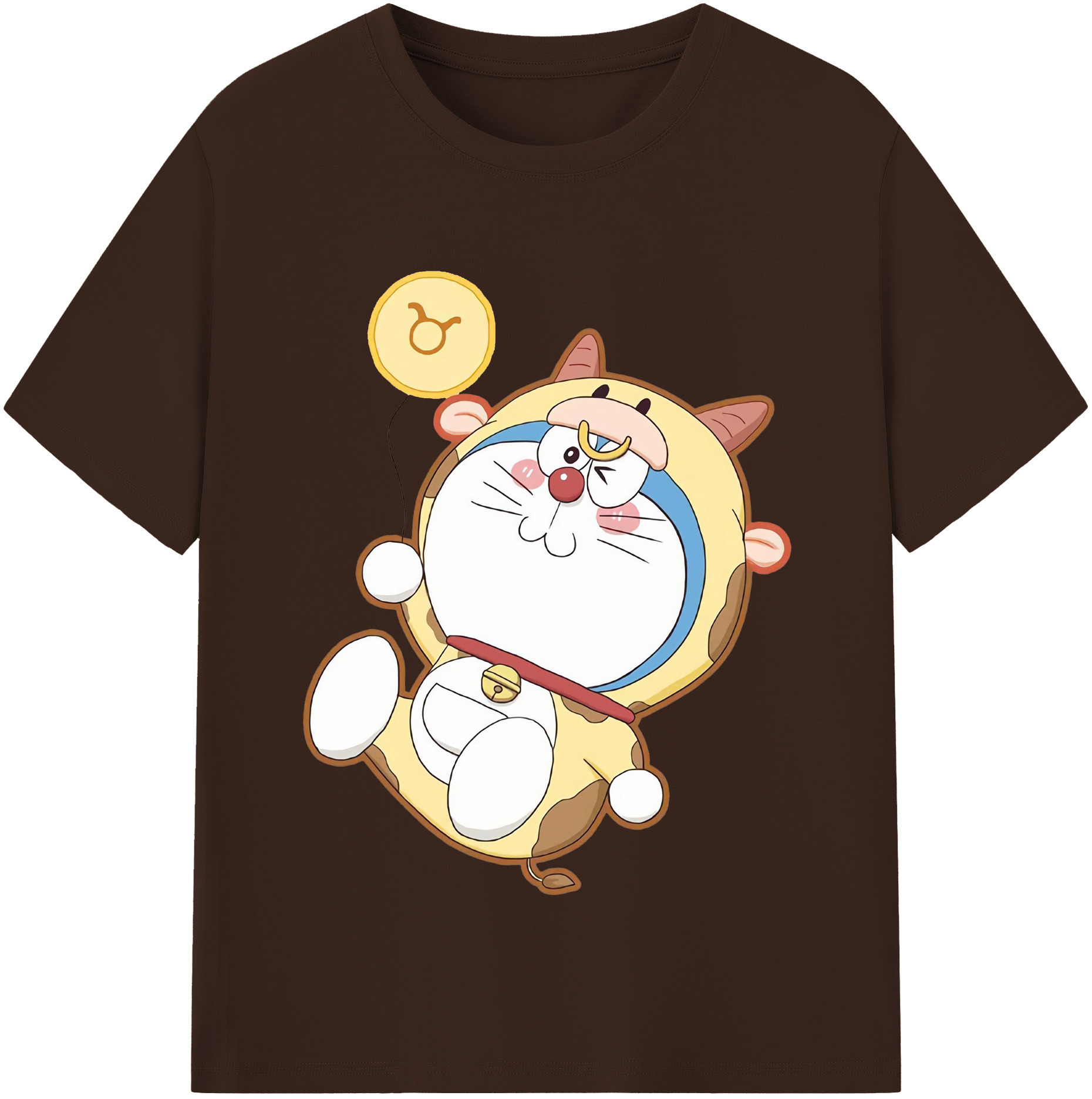 （画像用） ドラえもん Doraemon 綿100％半袖Tシャツ（フロントプリント）