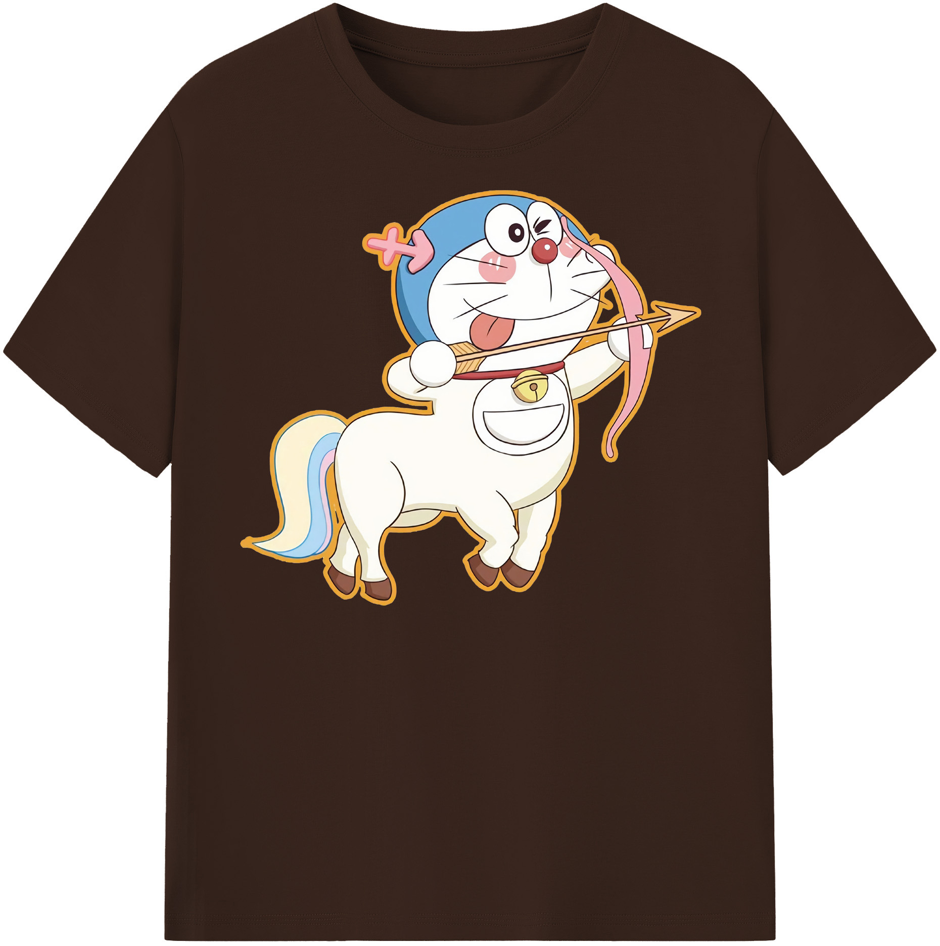 （画像用） ドラえもん Doraemon 綿100％半袖Tシャツ（フロントプリント）