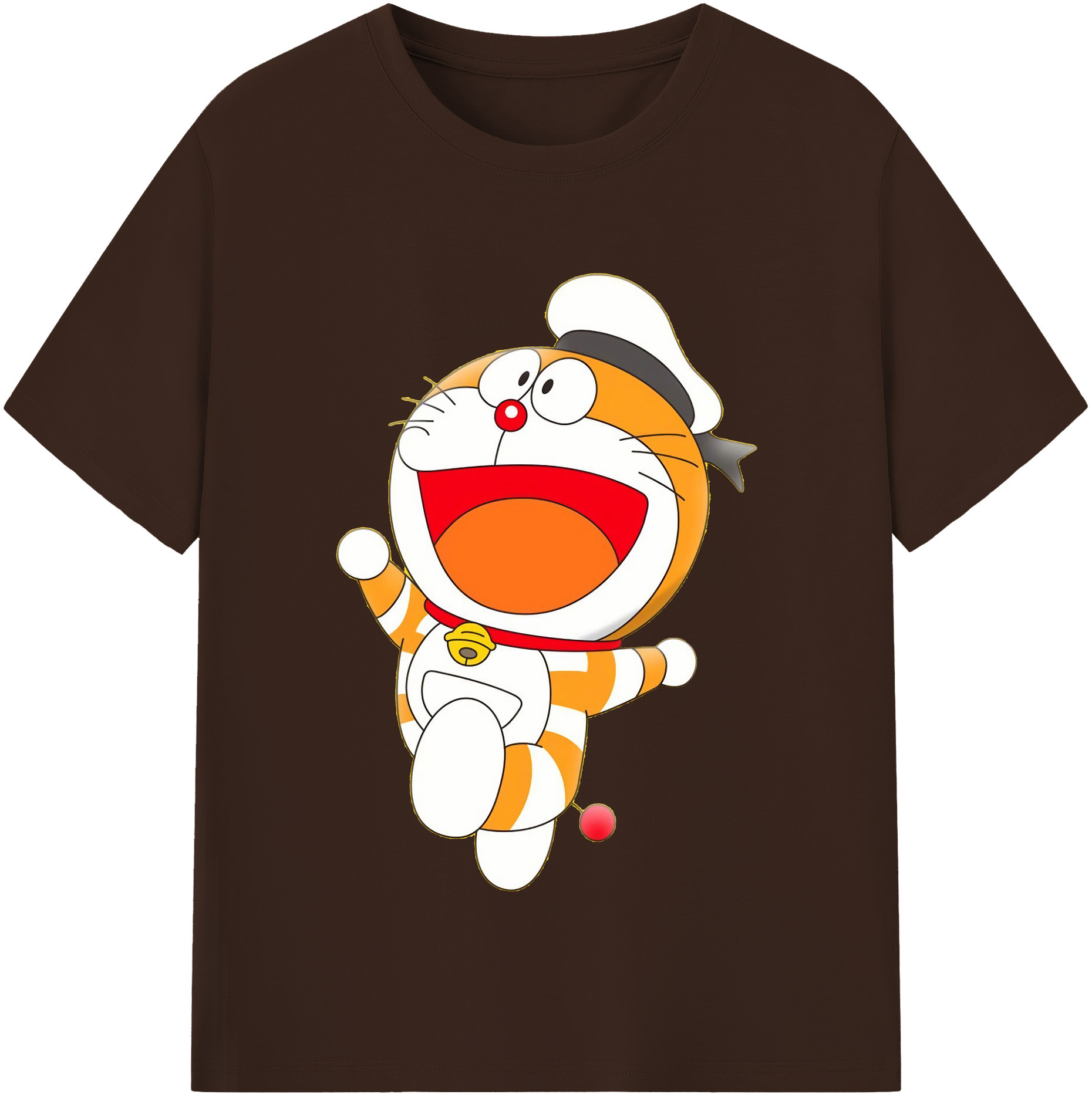 （画像用） ドラえもん Doraemon 綿100％半袖Tシャツ（フロントプリント）