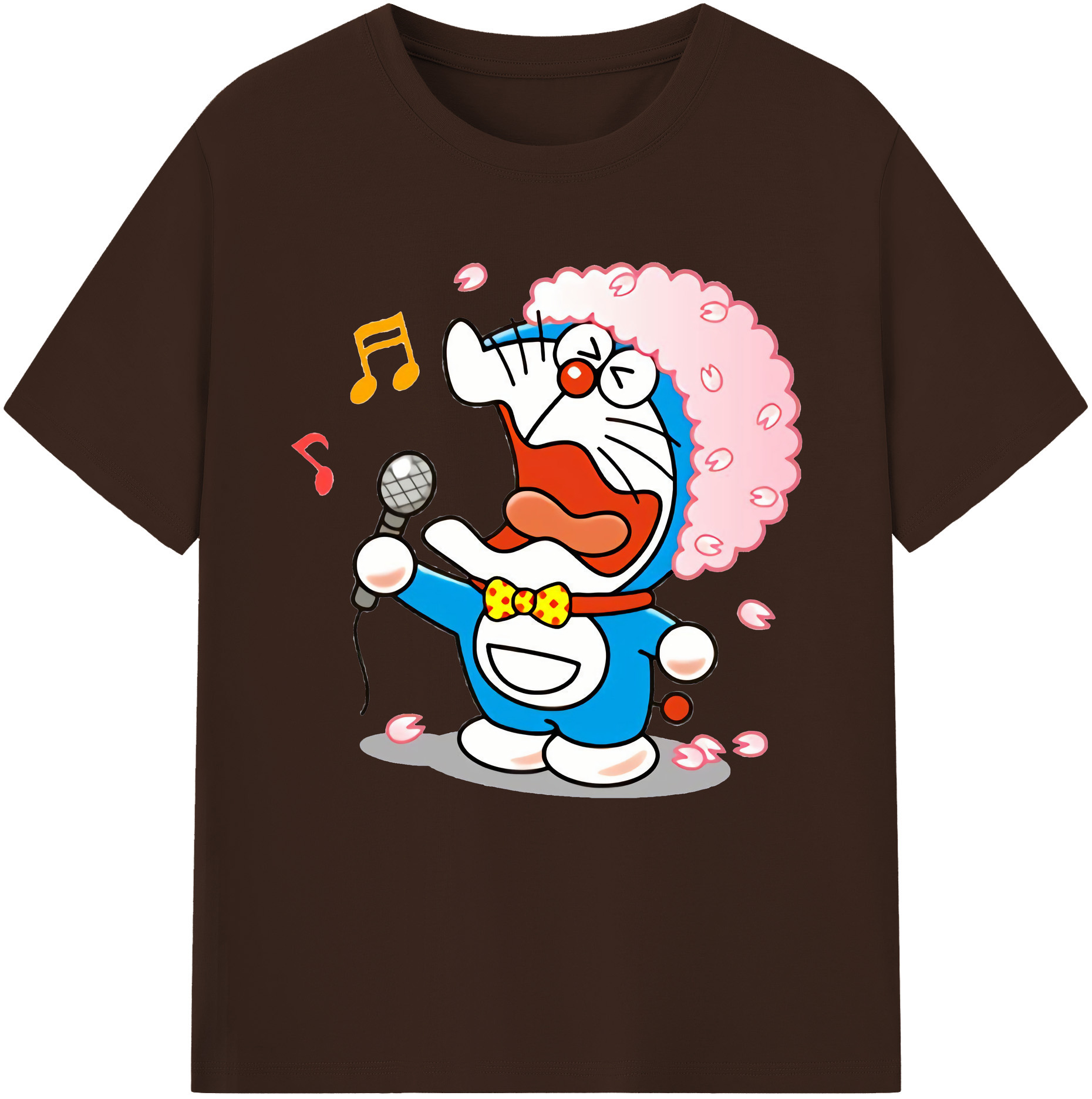 （画像用） ドラえもん Doraemon 綿100％半袖Tシャツ（フロントプリント）
