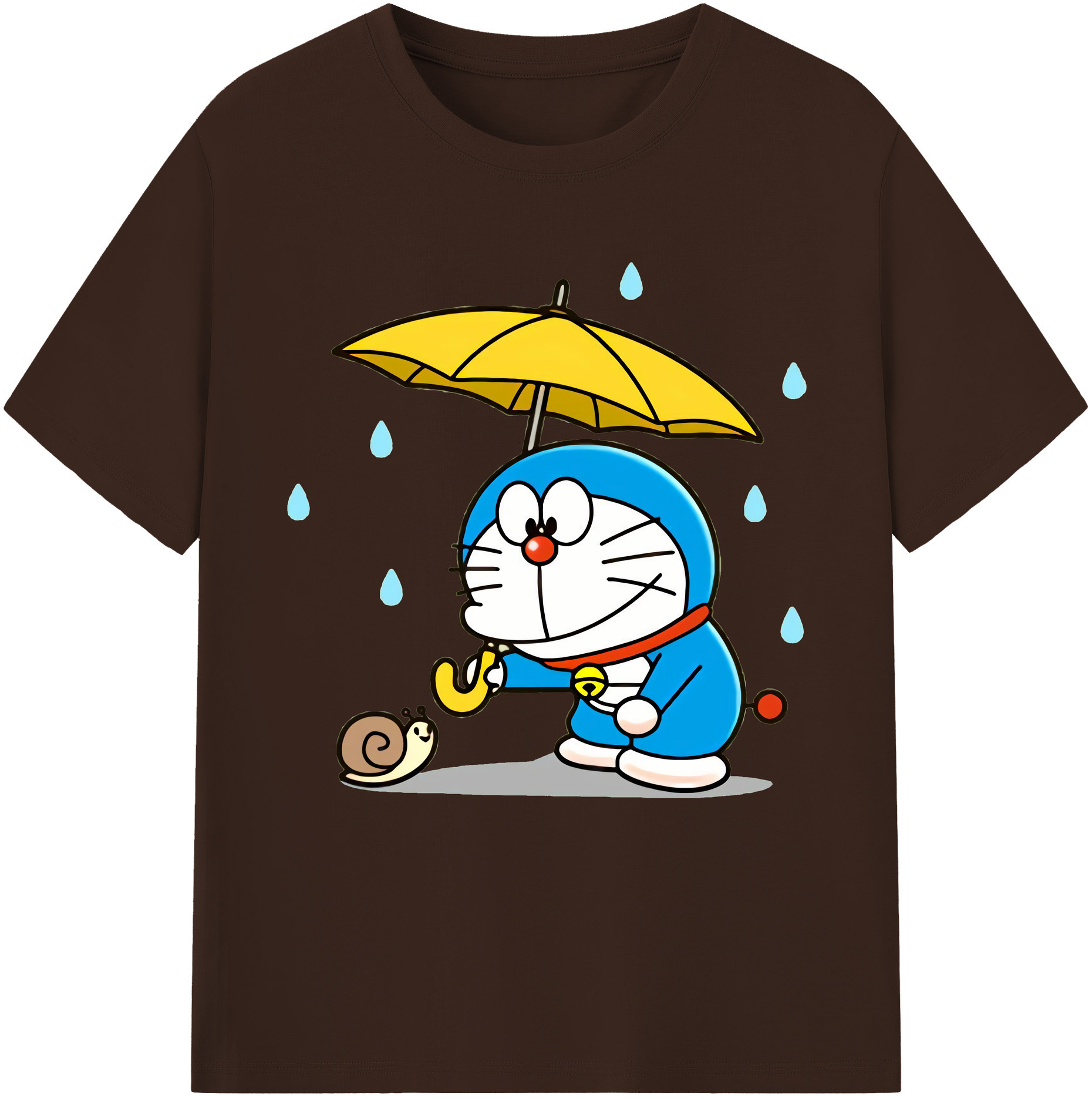 （画像用） ドラえもん Doraemon 綿100％半袖Tシャツ（フロントプリント）