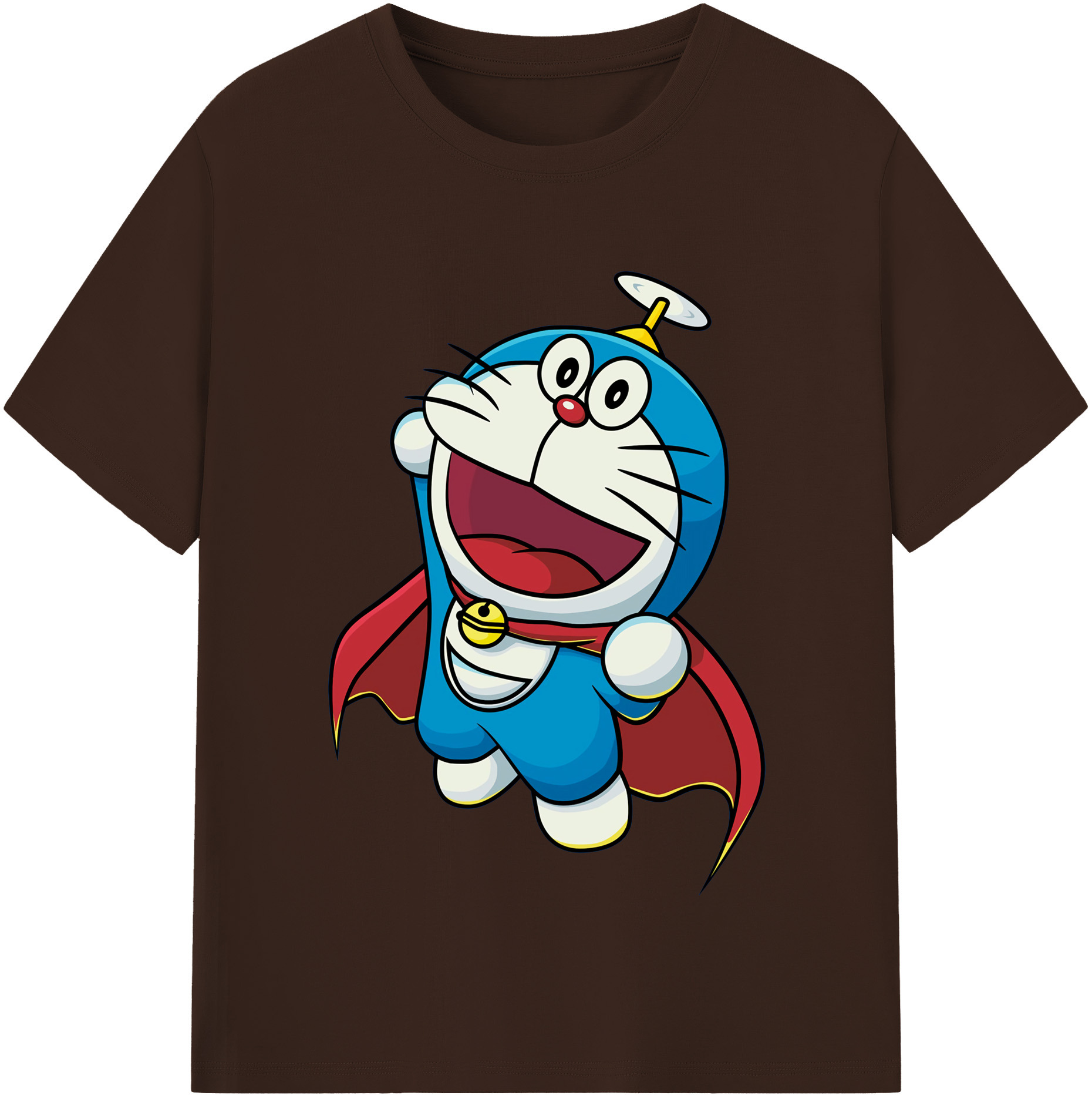 （画像用） ドラえもん Doraemon 綿100％半袖Tシャツ（フロントプリント）
