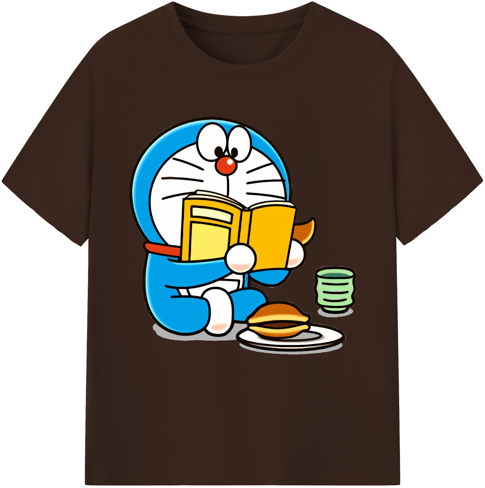 （画像用） ドラえもん Doraemon 綿100％半袖Tシャツ（フロントプリント）
