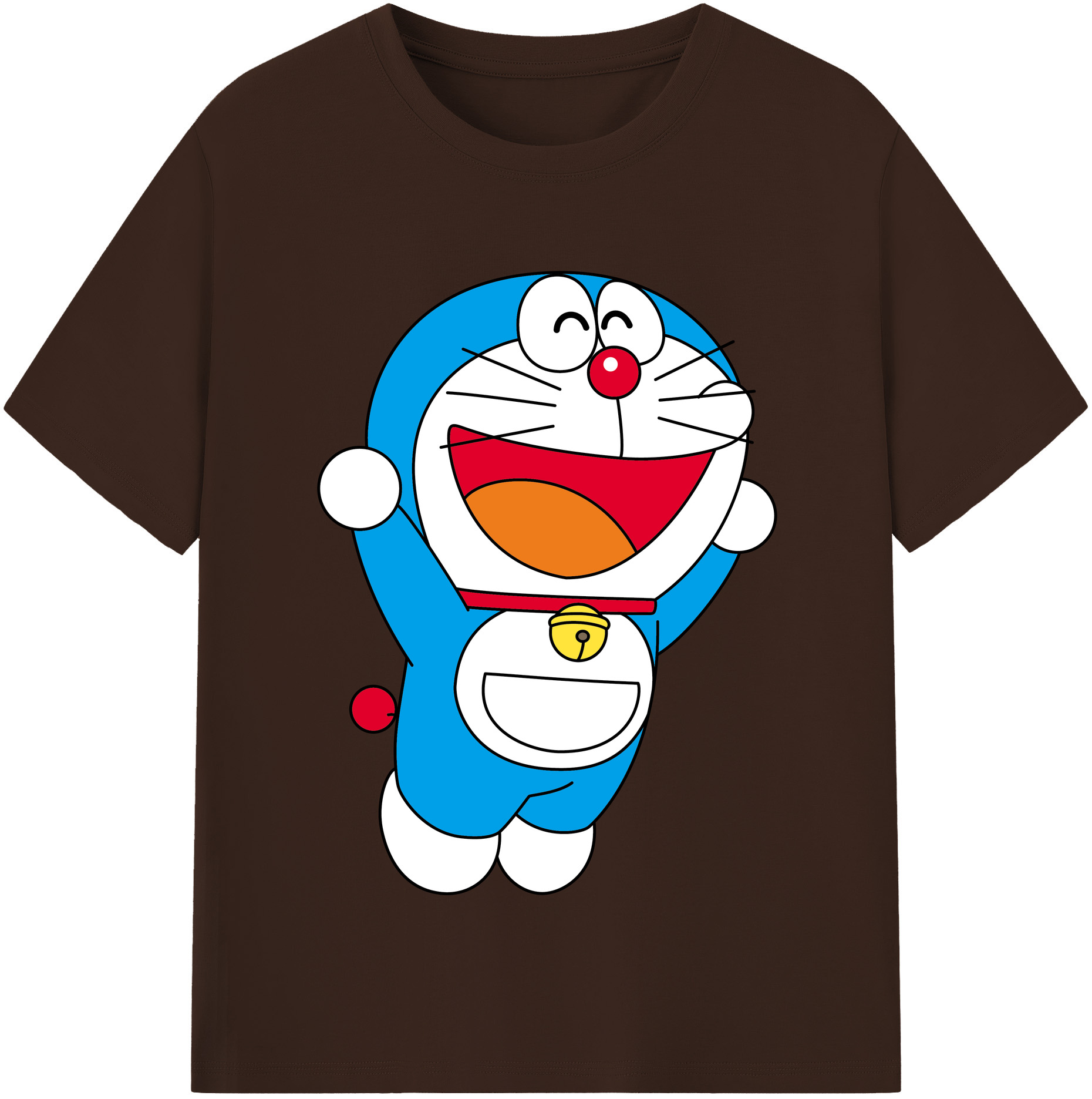 （画像用） ドラえもん Doraemon 綿100％半袖Tシャツ（フロントプリント）