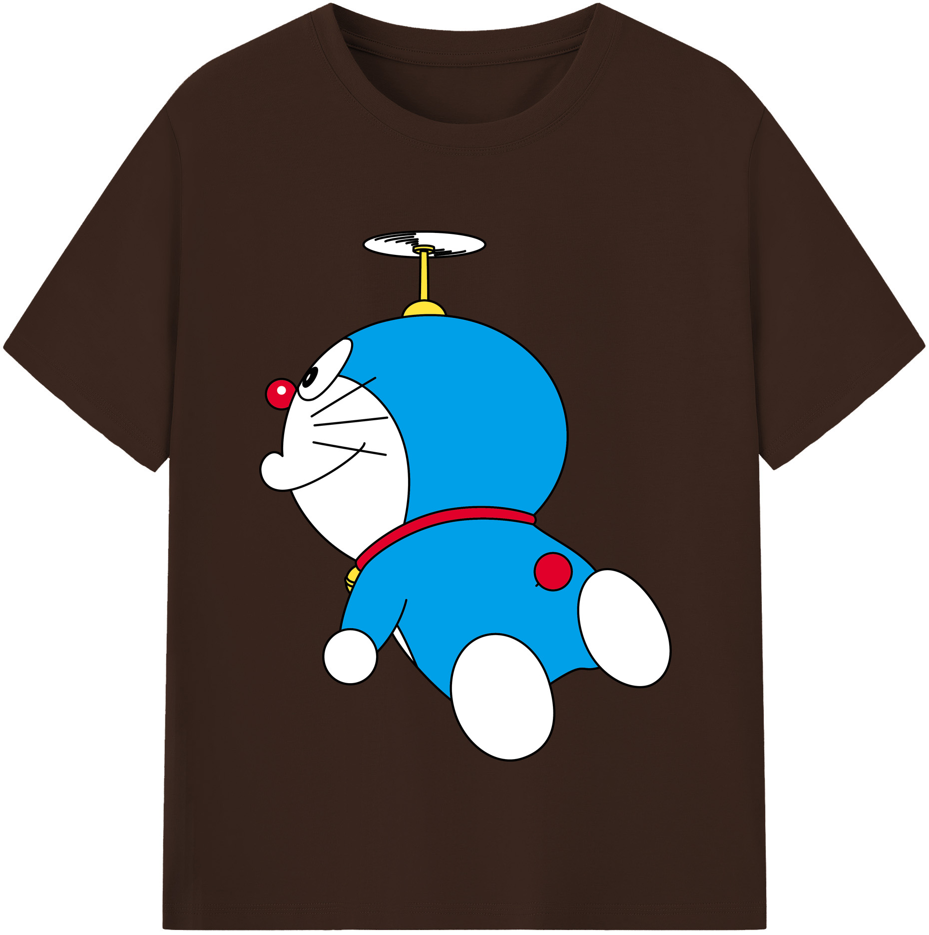 （画像用） ドラえもん Doraemon 綿100％半袖Tシャツ（フロントプリント）