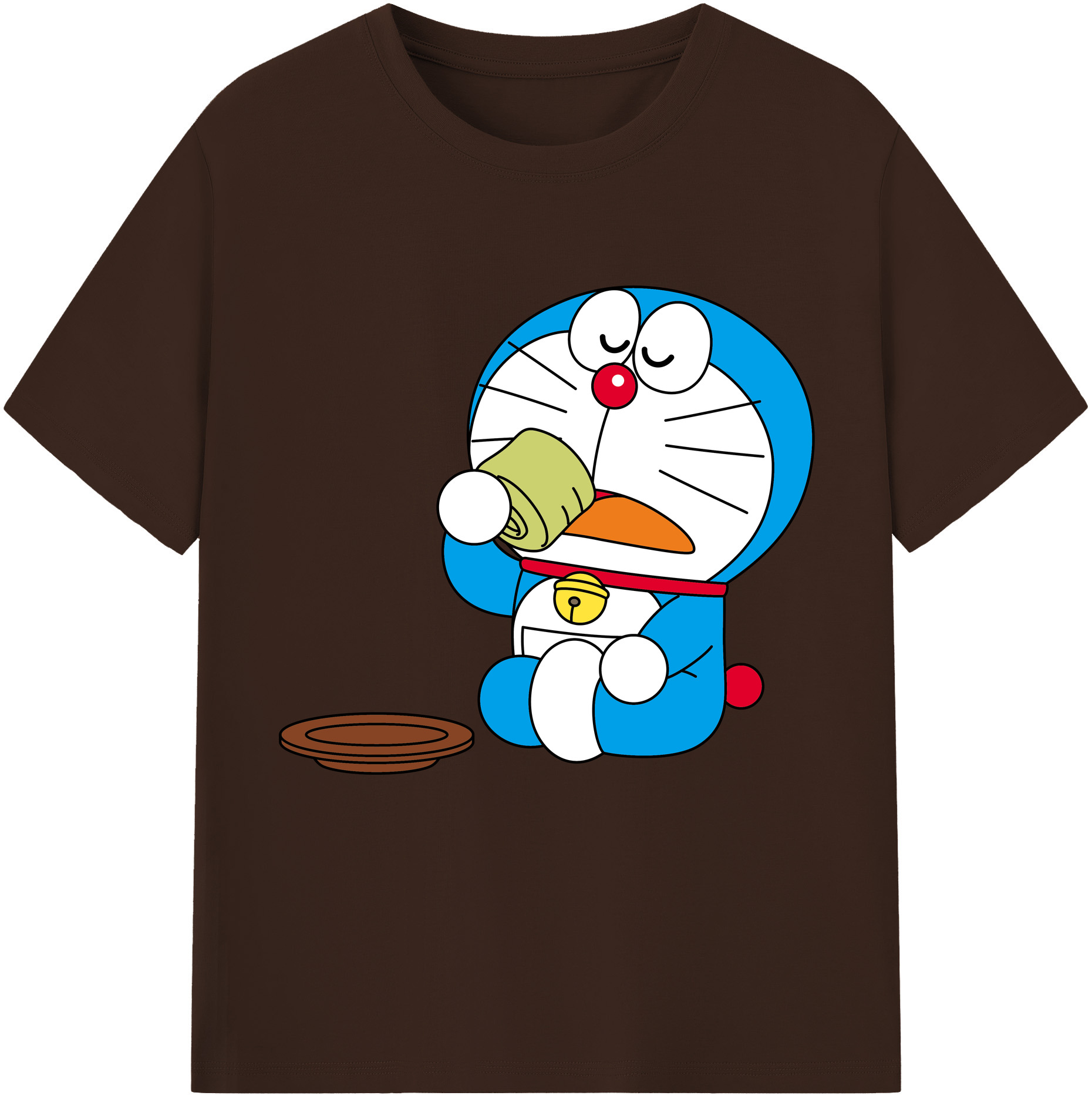 （画像用） ドラえもん Doraemon 綿100％半袖Tシャツ（フロントプリント）