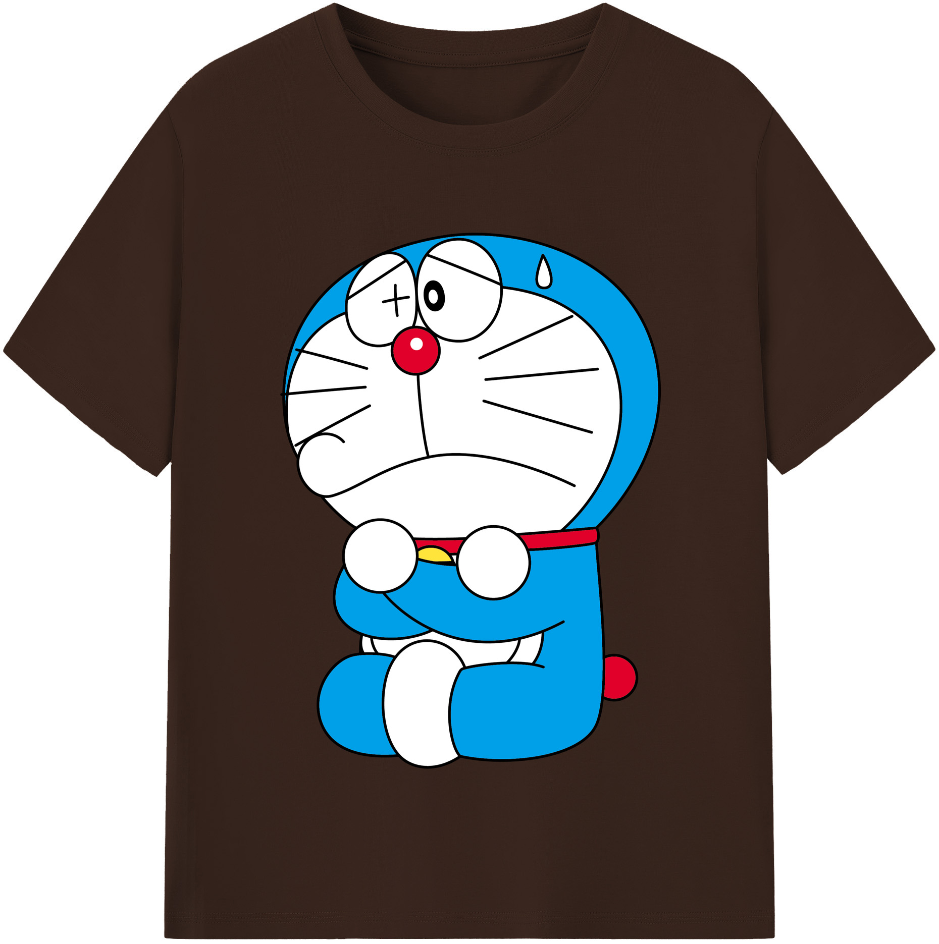 （画像用） ドラえもん Doraemon 綿100％半袖Tシャツ（フロントプリント）