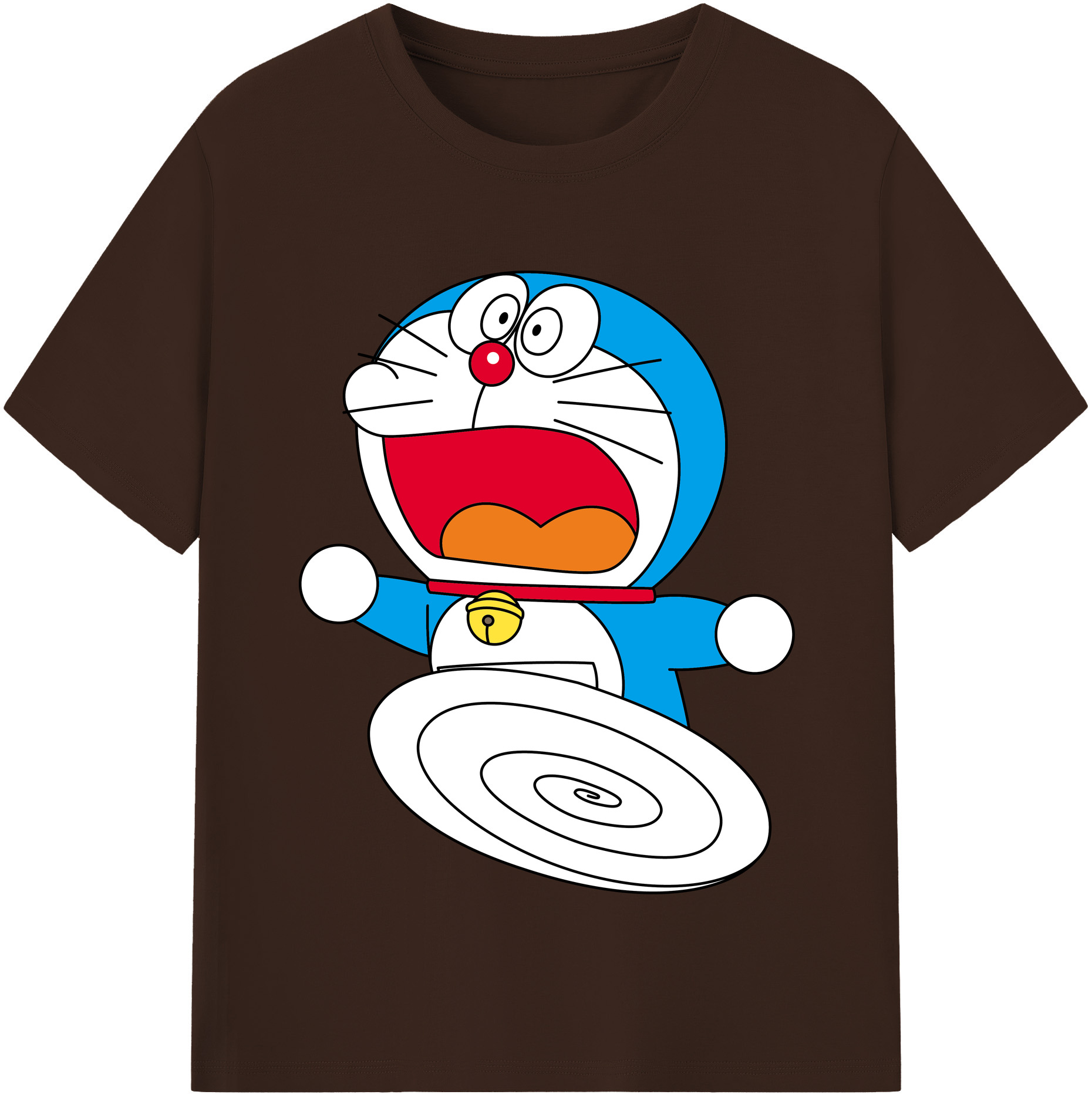 （画像用） ドラえもん Doraemon 綿100％半袖Tシャツ（フロントプリント）