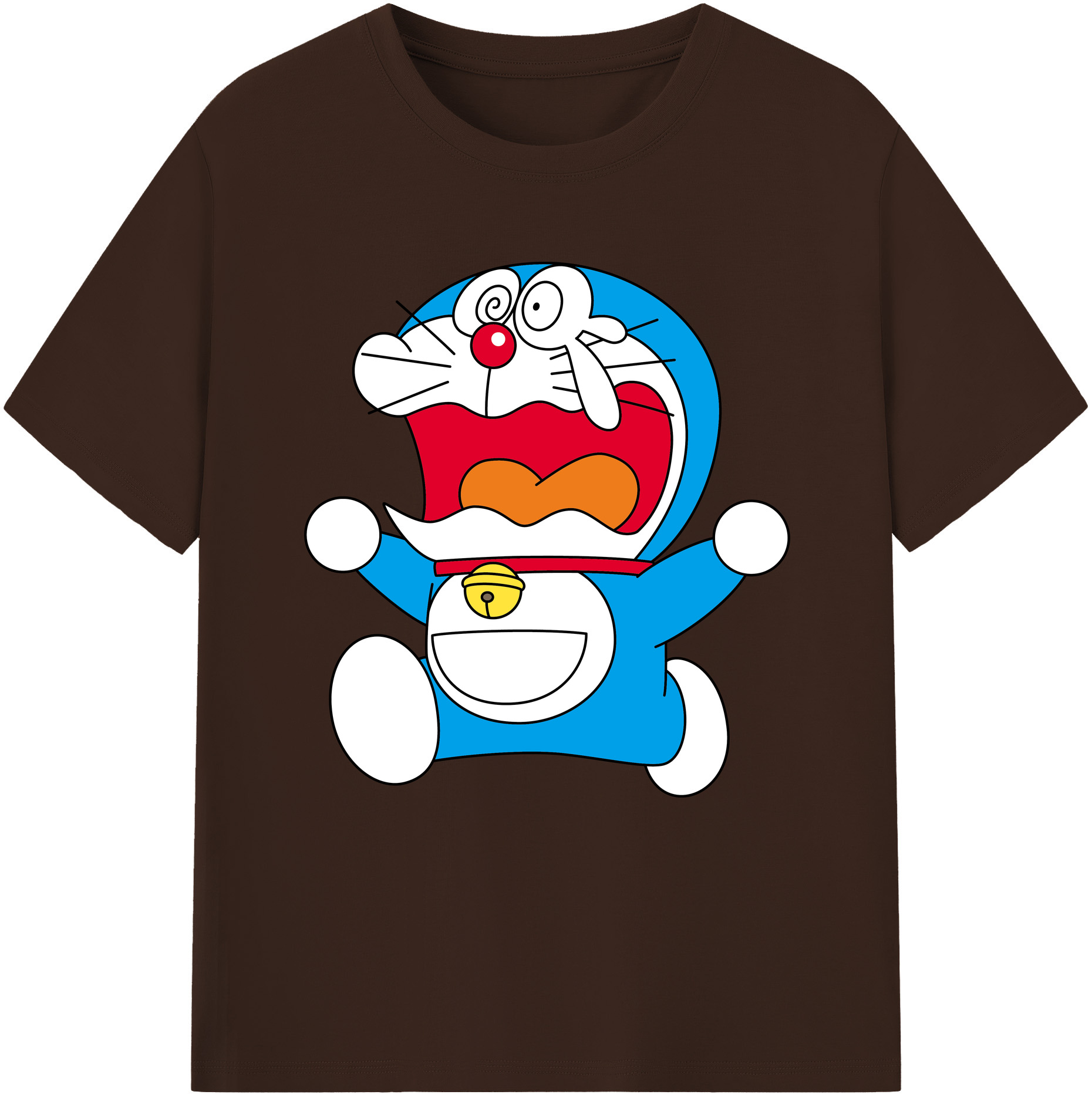 （画像用） ドラえもん Doraemon 綿100％半袖Tシャツ（フロントプリント）