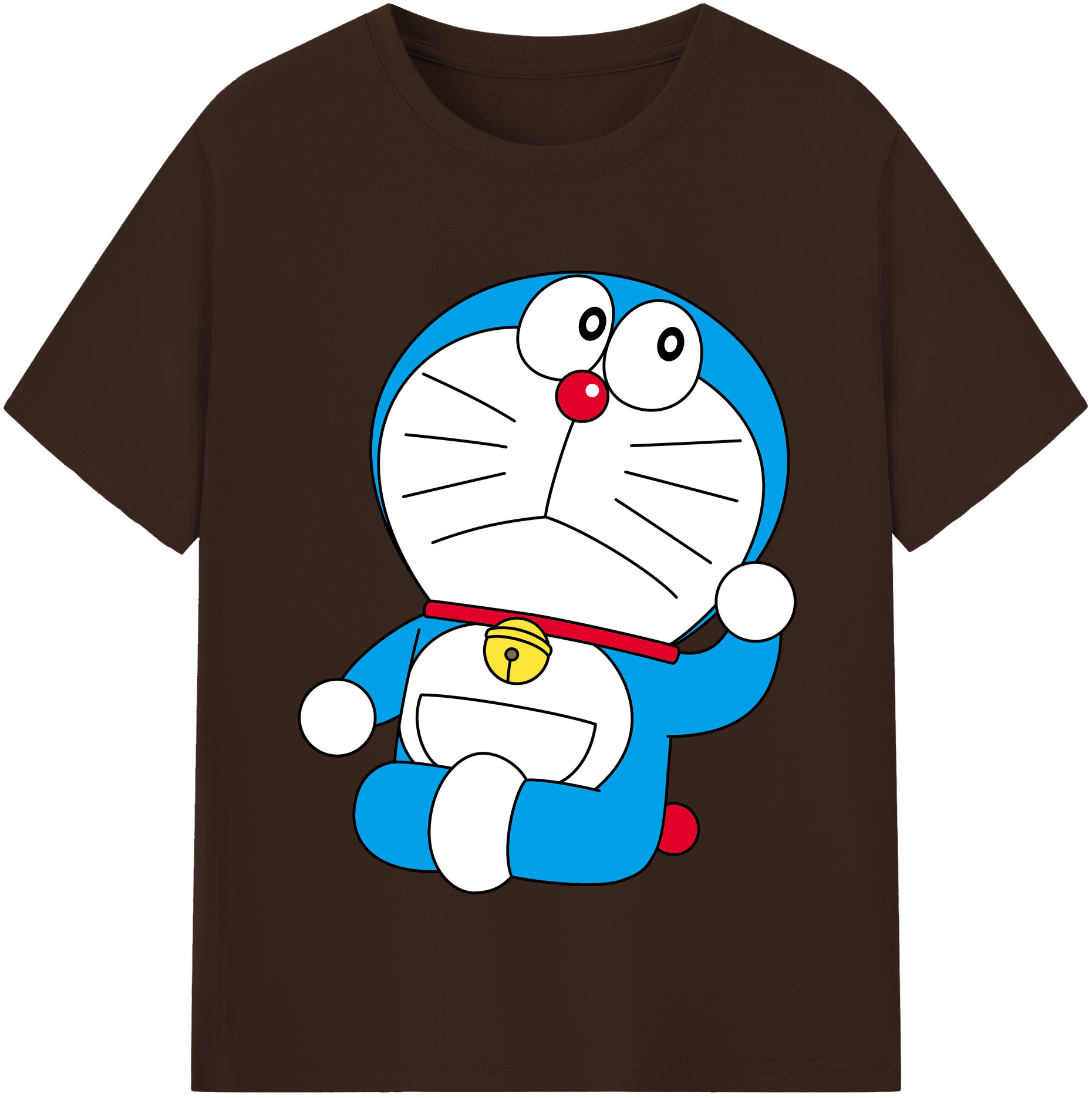 （画像用） ドラえもん Doraemon 綿100％半袖Tシャツ（フロントプリント）