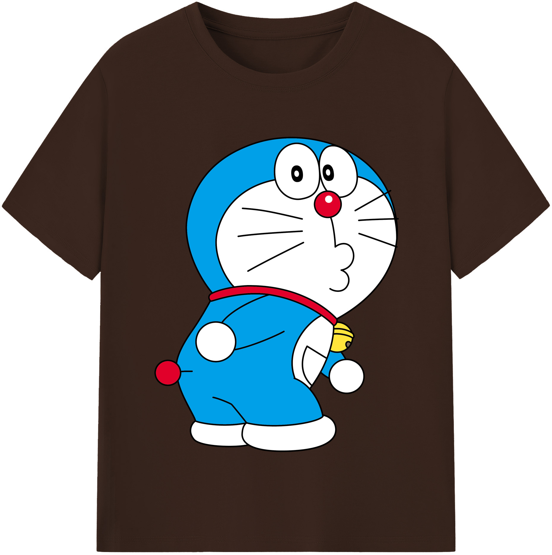 （画像用） ドラえもん Doraemon 綿100％半袖Tシャツ（フロントプリント）