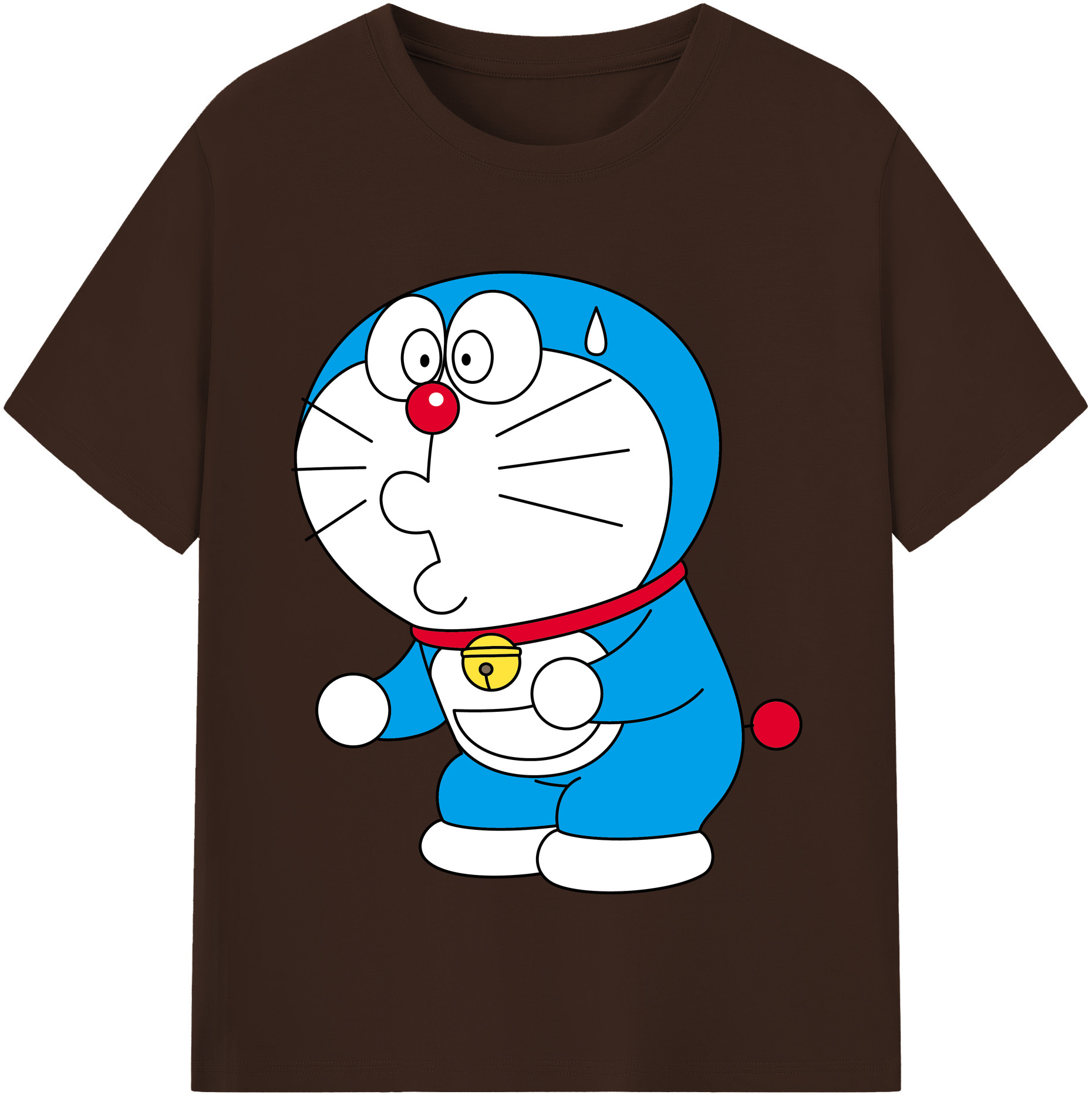 （画像用） ドラえもん Doraemon 綿100％半袖Tシャツ（フロントプリント）