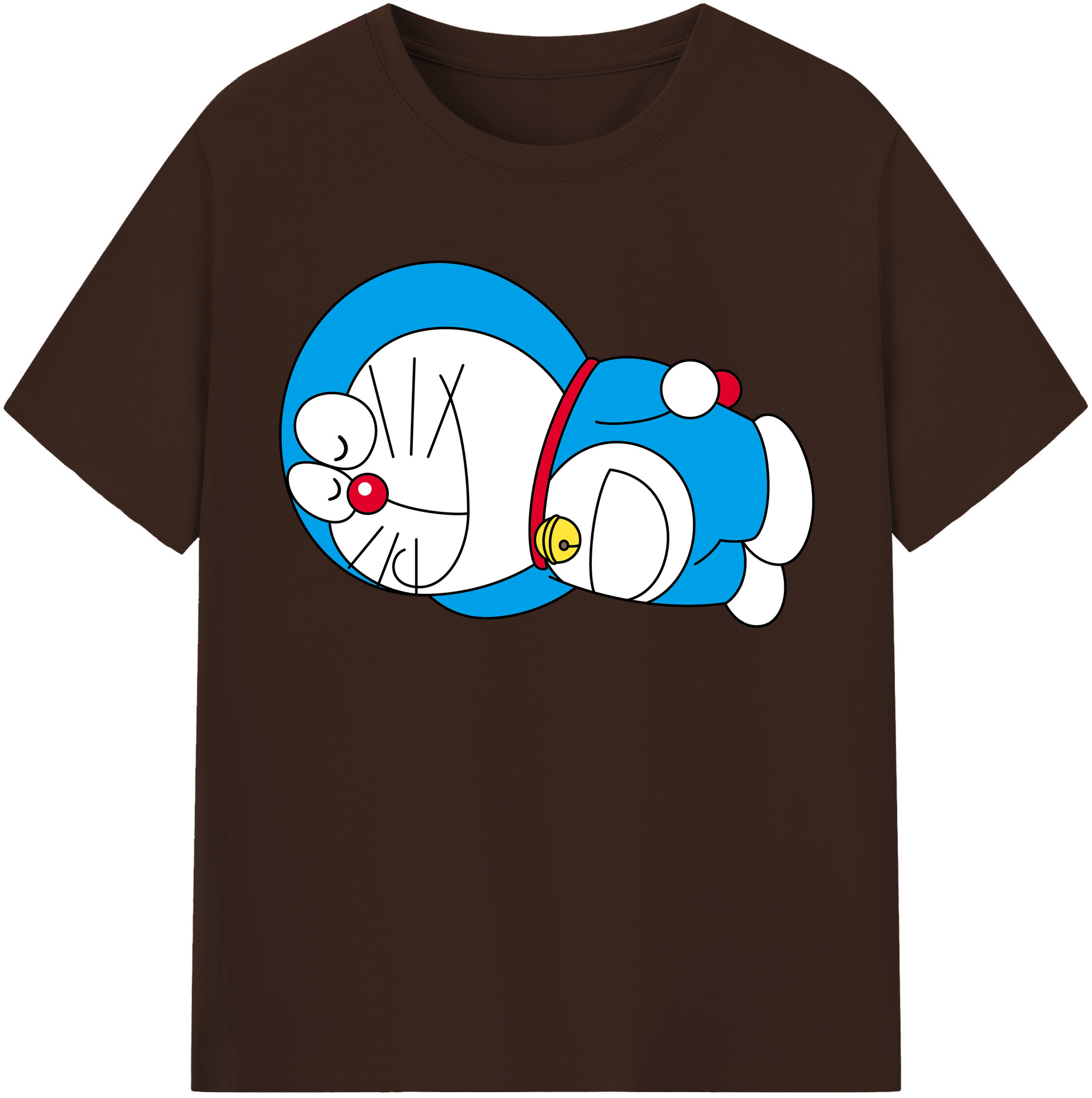 （画像用） ドラえもん Doraemon 綿100％半袖Tシャツ（フロントプリント）