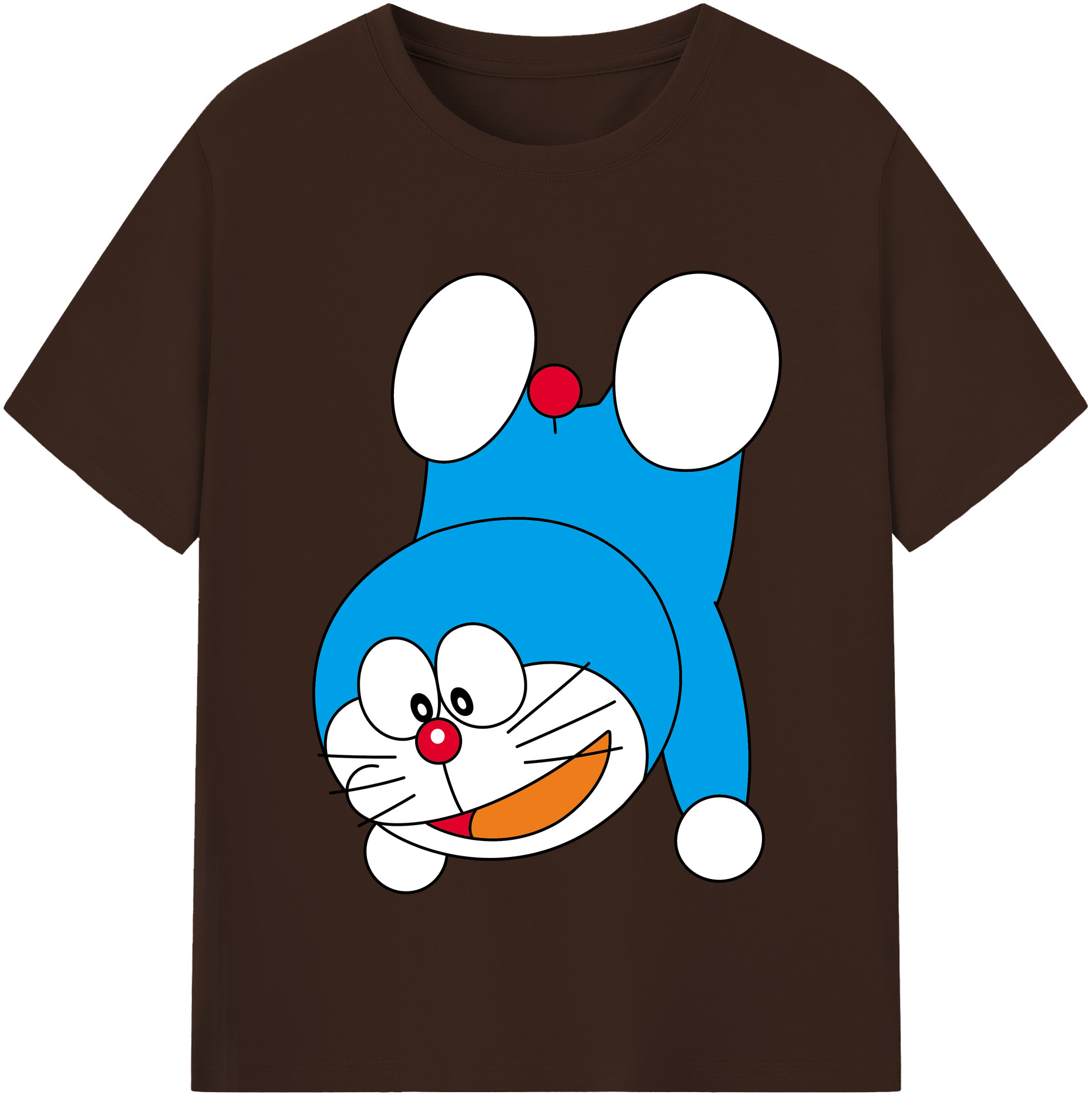 （画像用） ドラえもん Doraemon 綿100％半袖Tシャツ（フロントプリント）