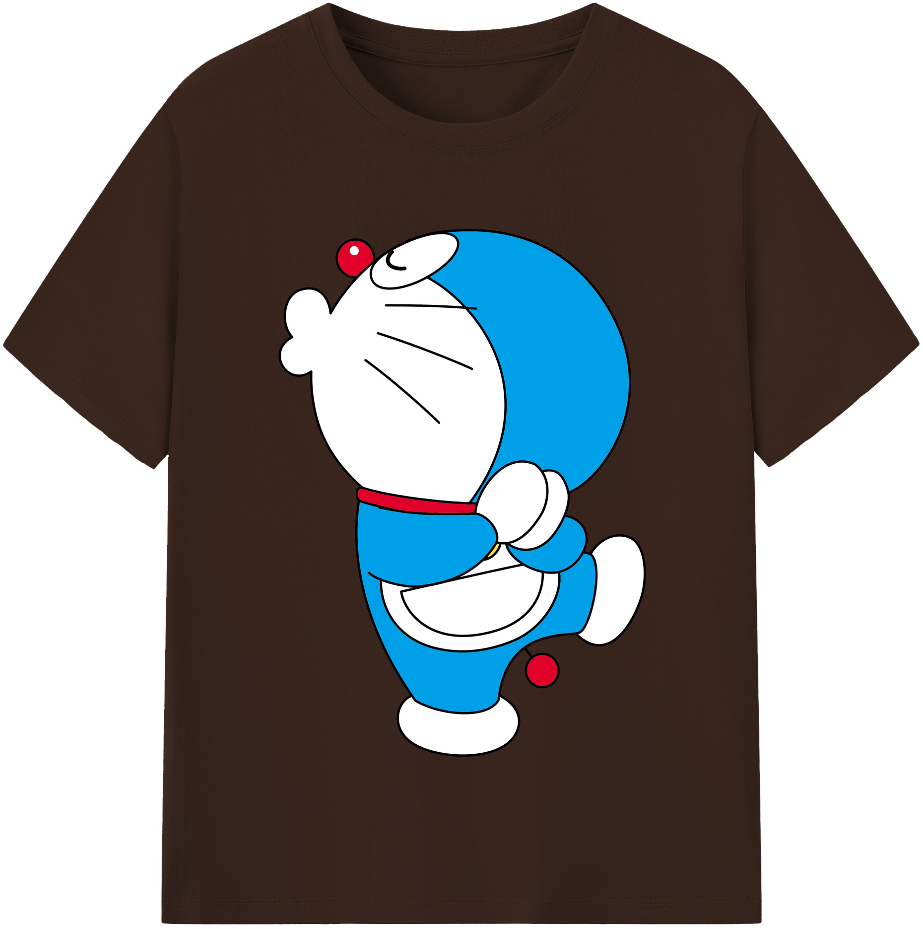 （画像用） ドラえもん Doraemon 綿100％半袖Tシャツ（フロントプリント）