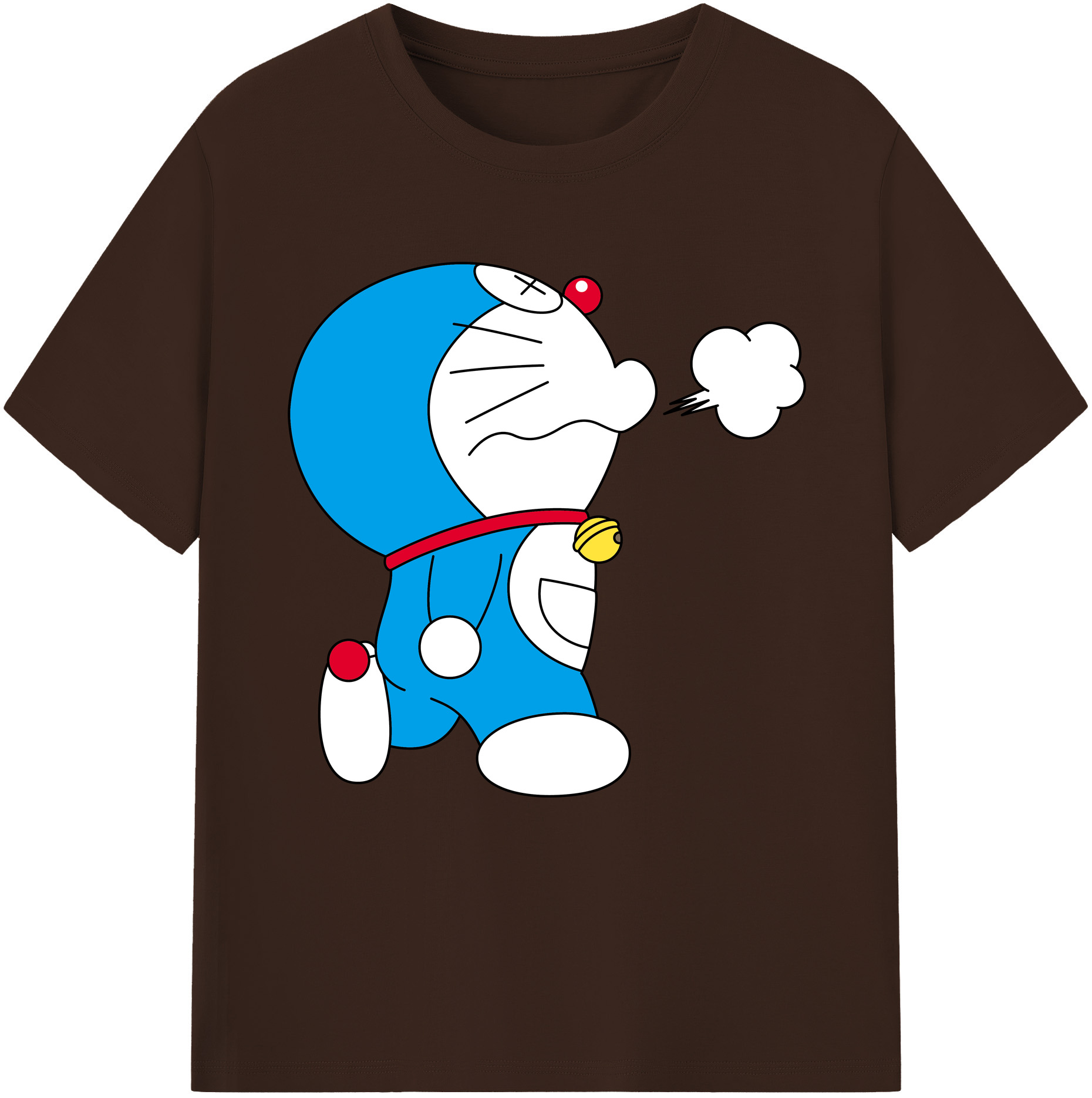 （画像用） ドラえもん Doraemon 綿100％半袖Tシャツ（フロントプリント）