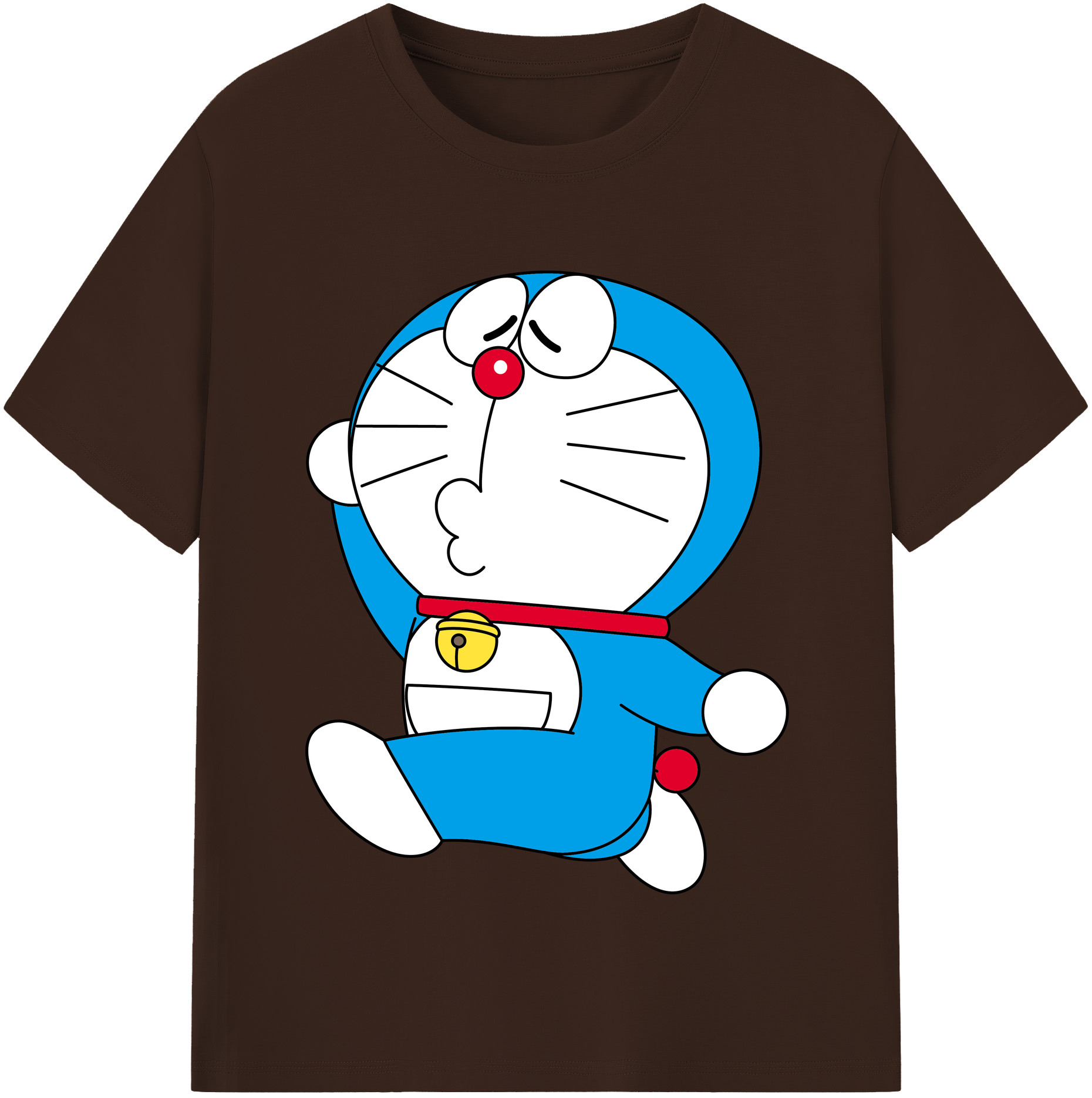 （画像用） ドラえもん Doraemon 綿100％半袖Tシャツ（フロントプリント）