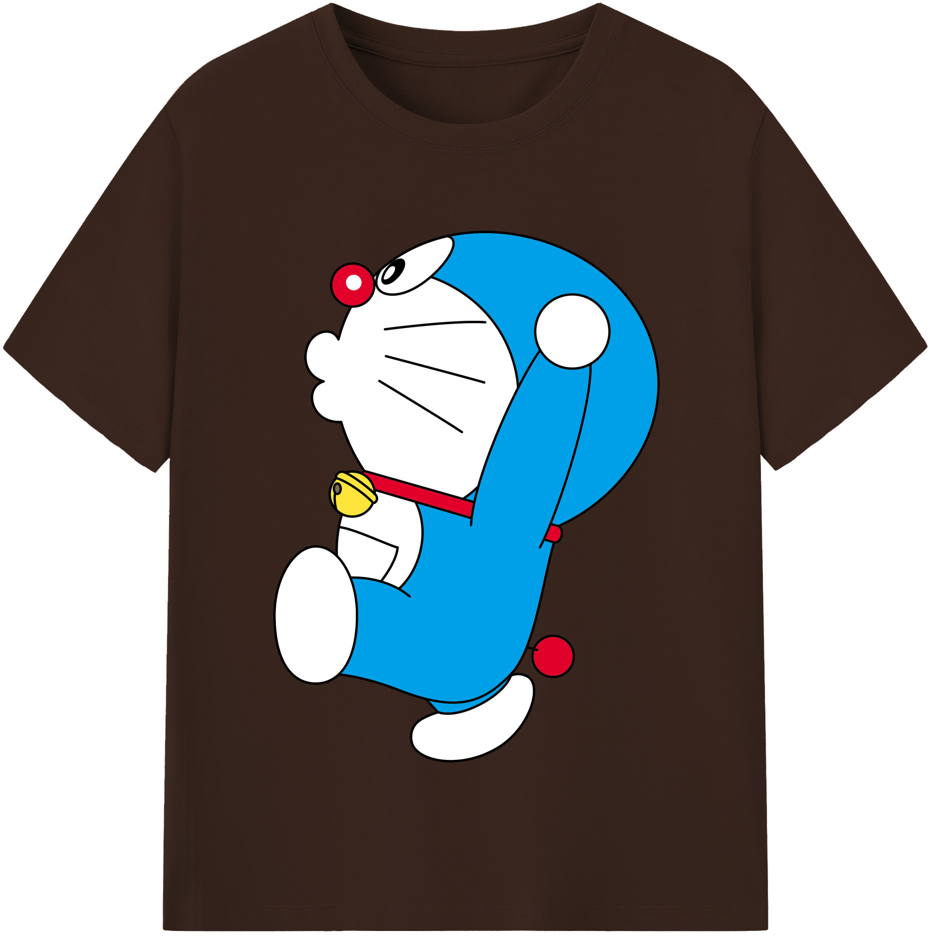（画像用） ドラえもん Doraemon 綿100％半袖Tシャツ（フロントプリント）