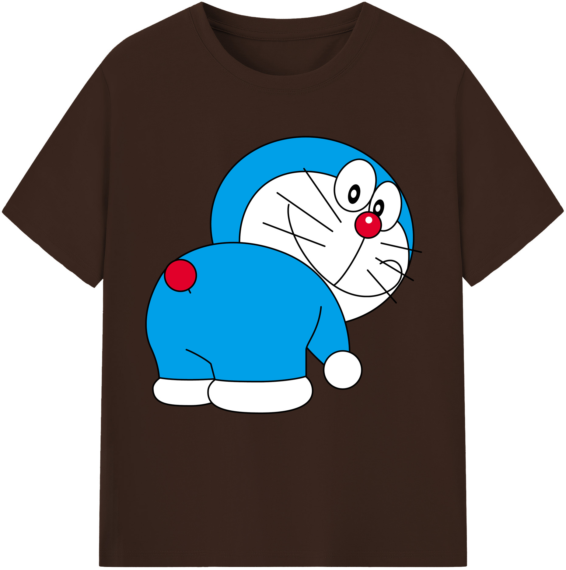 （画像用） ドラえもん Doraemon 綿100％半袖Tシャツ（フロントプリント）