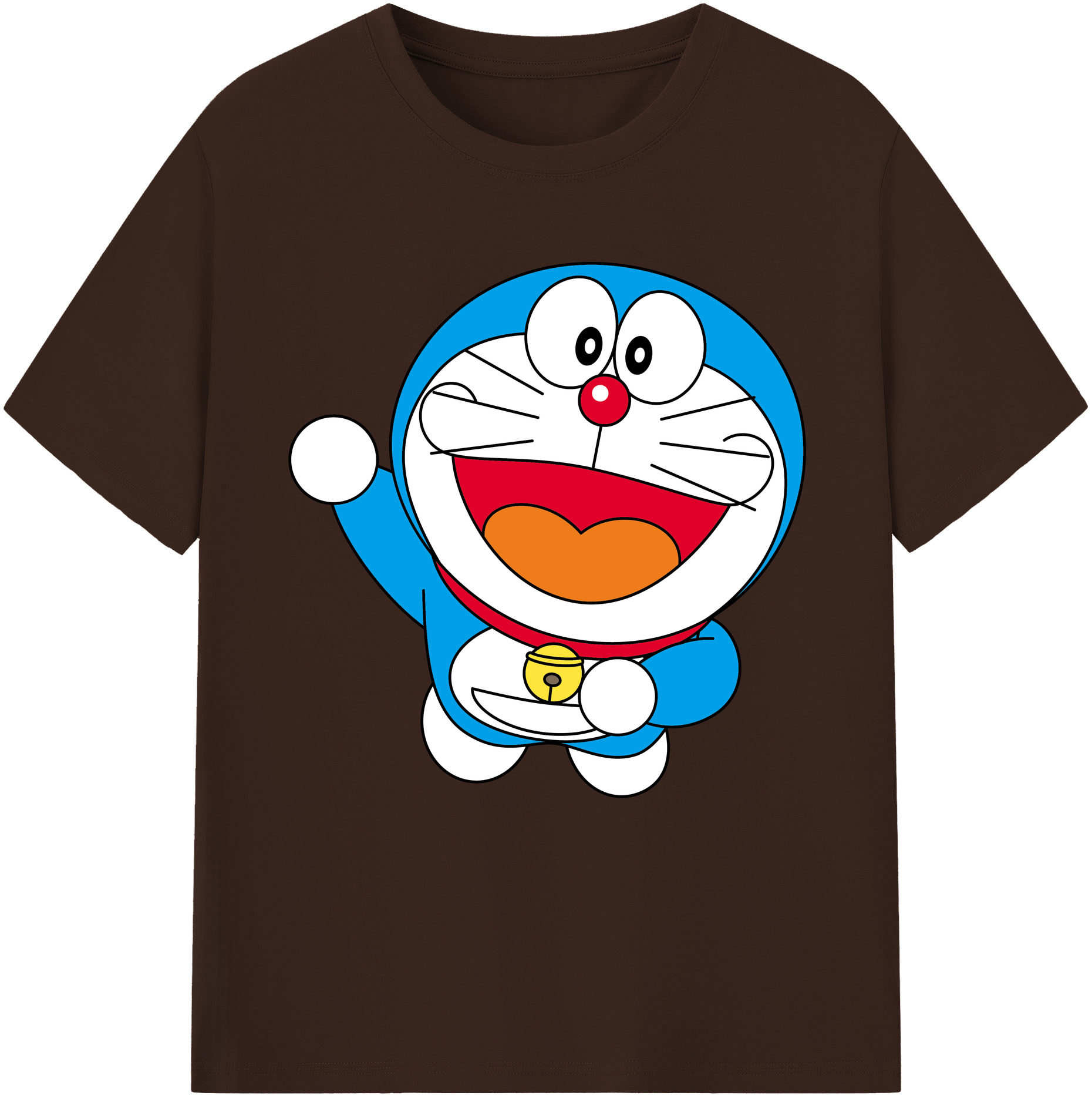 （画像用） ドラえもん Doraemon 綿100％半袖Tシャツ（フロントプリント）