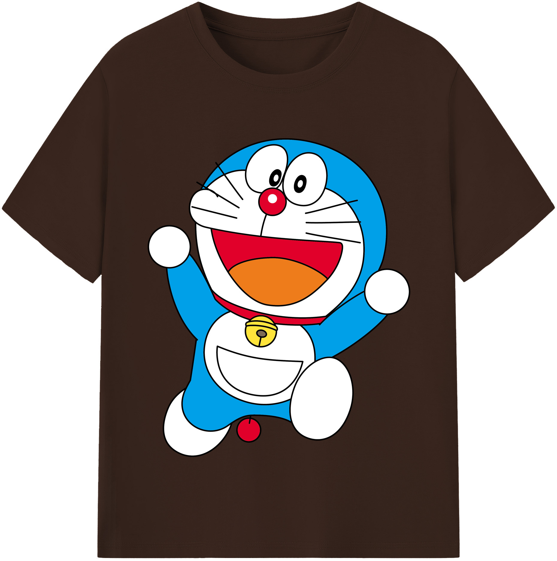 （画像用） ドラえもん Doraemon 綿100％半袖Tシャツ（フロントプリント）